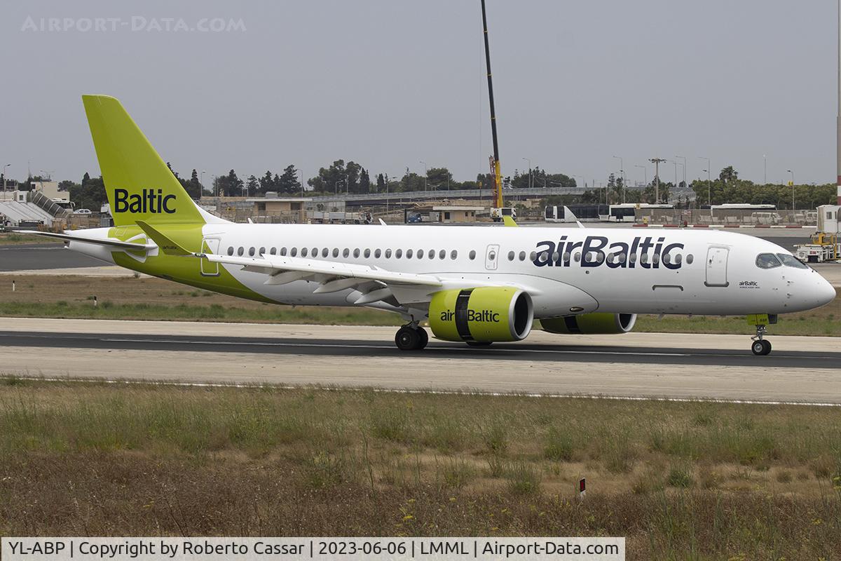 YL-ABP, 2023 Airbus A220-300 C/N 55224, Runway 13