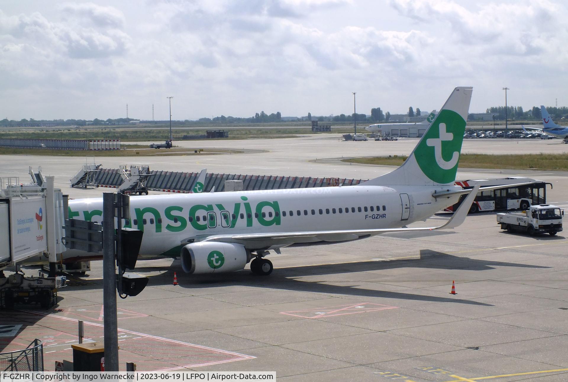 F-GZHR, 2015 Boeing 737-8K2 C/N 43913, Boeing 737-8K2 of transavia France at Paris-Orly airport