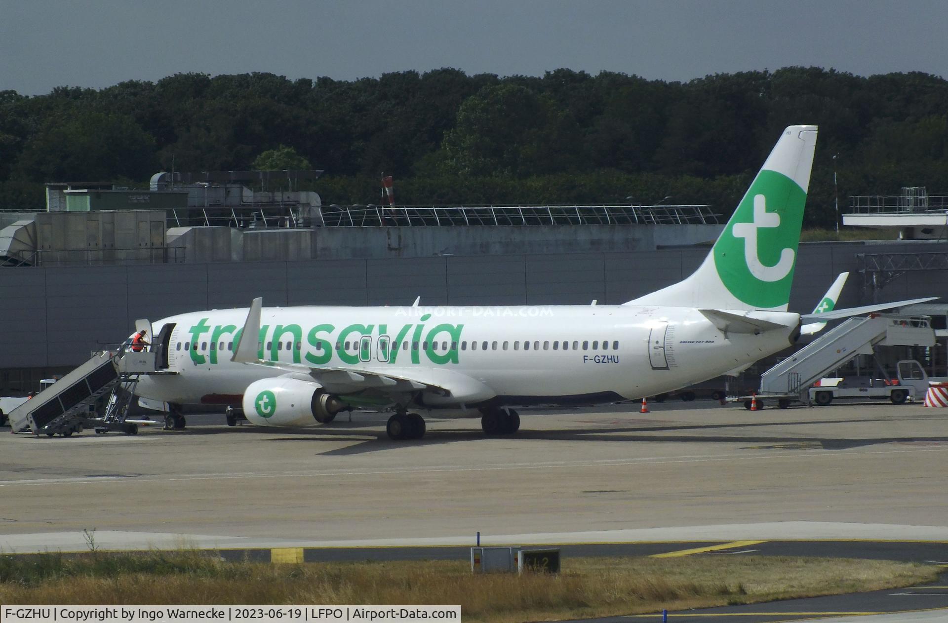 F-GZHU, 2015 Boeing 737-8K2 C/N 41352, Boeing 737-8K2 of transavia France at Paris-Orly airport