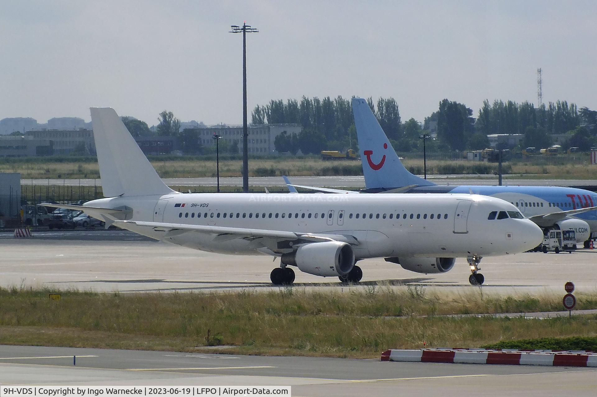 9H-VDS, 2002 Airbus A320-214 C/N 1757, Airbus A320-214 of Galistair Infinite Aviation at Paris-Orly airport