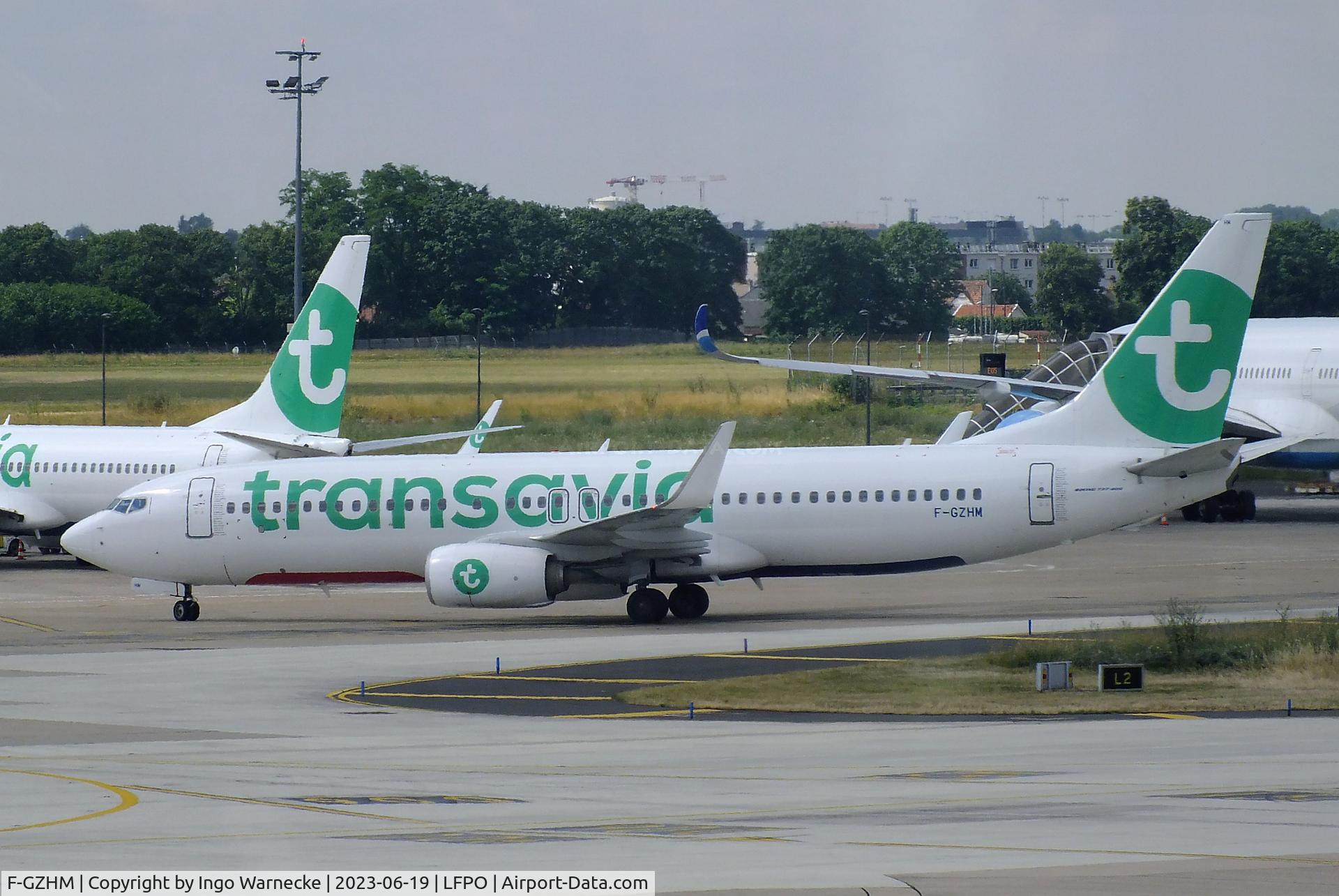 F-GZHM, 2014 Boeing 737-8K2 C/N 37792, Boeing 737-8K2 of transavia France at Paris/Orly airport