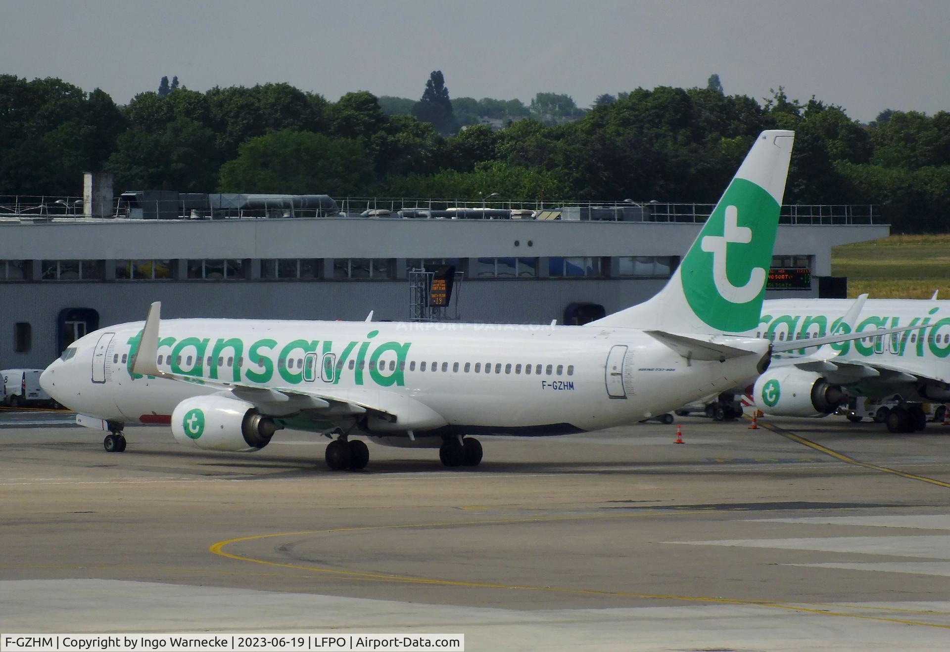 F-GZHM, 2014 Boeing 737-8K2 C/N 37792, Boeing 737-8K2 of transavia France at Paris/Orly airport