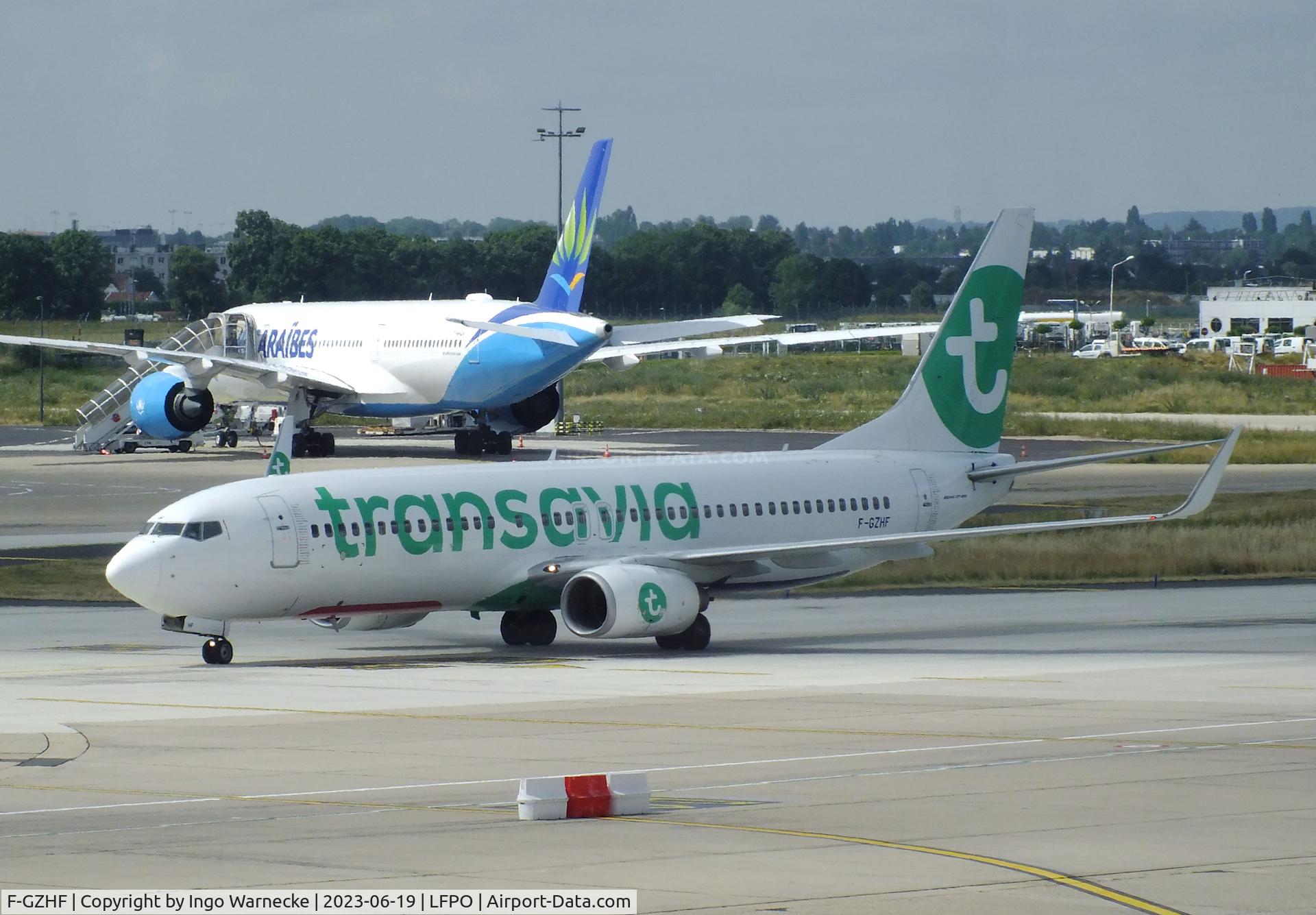F-GZHF, 2009 Boeing 737-8K2 C/N 29677, Boeing 737-8K2 of transavia France at Paris/Orly airport