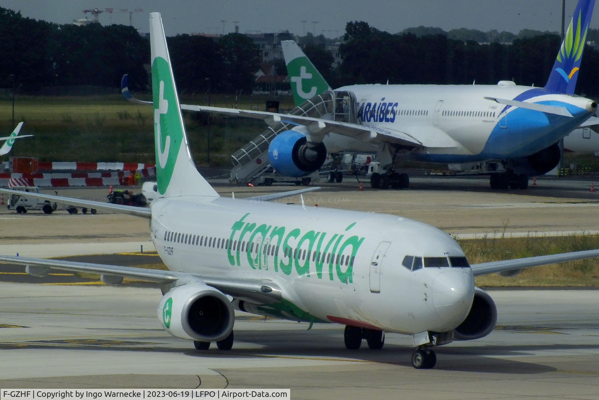 F-GZHF, 2009 Boeing 737-8K2 C/N 29677, Boeing 737-8K2 of transavia France at Paris/Orly airport