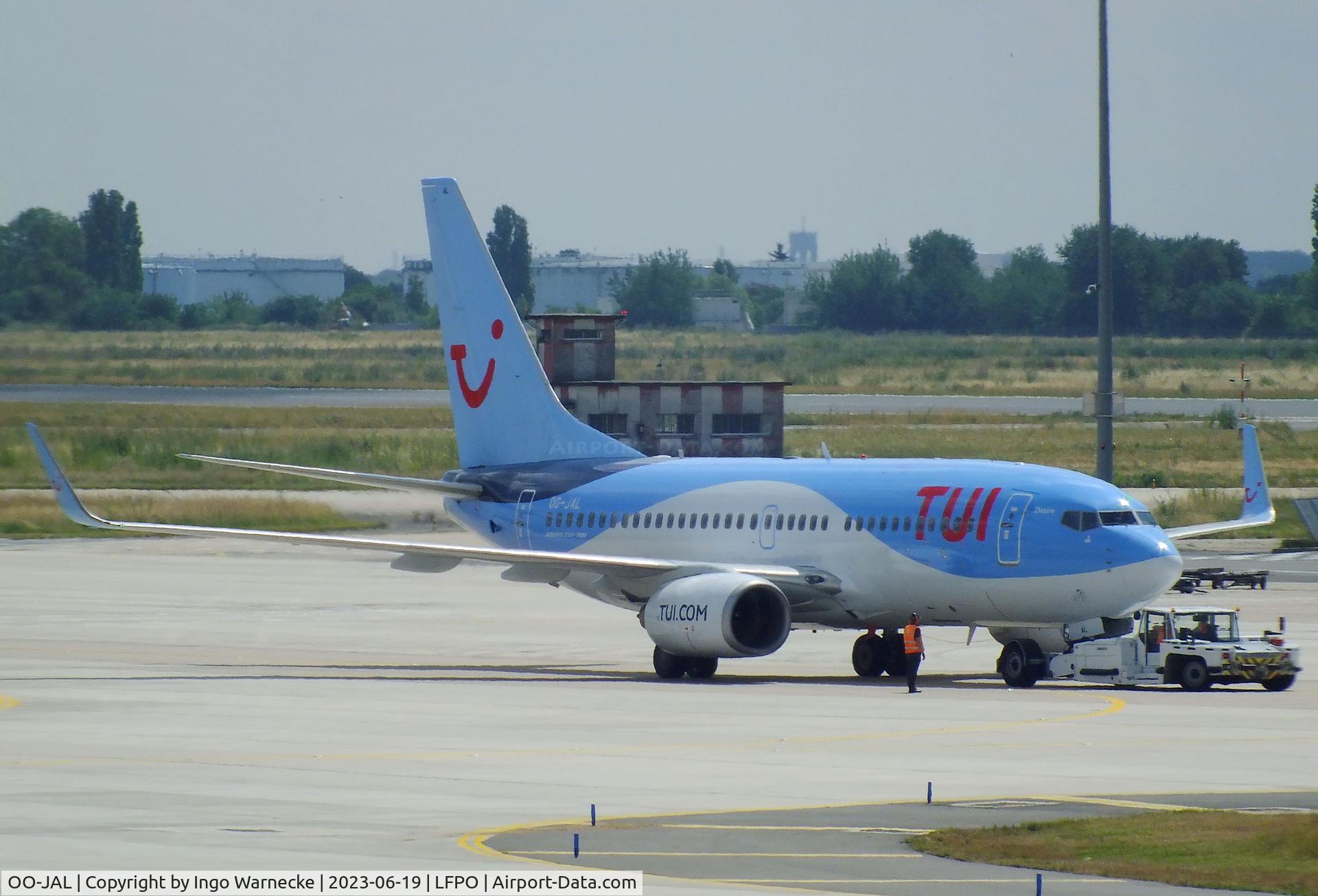 OO-JAL, 2004 Boeing 737-7K2 C/N 30668, Boeing 737-7K2 of TUI fly Belgium at Paris/Orly airport