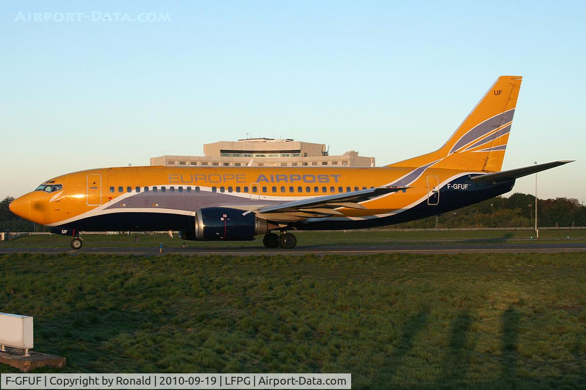 F-GFUF, 1989 Boeing 737-3B3QC C/N 24388, at cdg