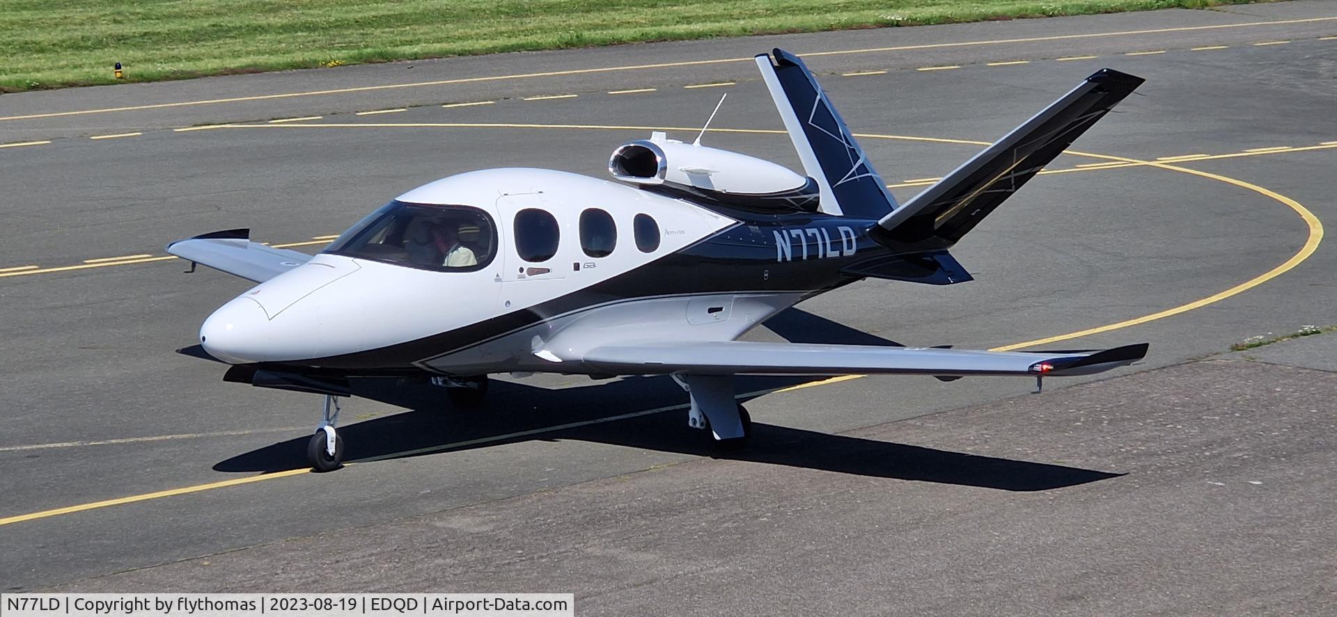N77LD, 2021 Cirrus SF50-G2 C/N 0265, N77LD Bayreuth Airport
