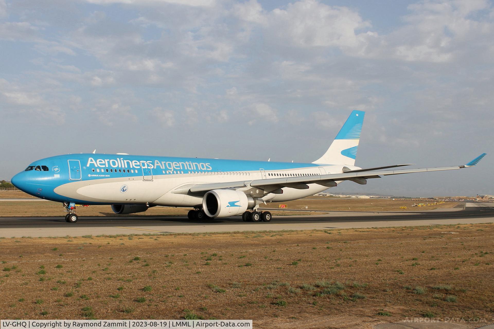LV-GHQ, 2016 Airbus A330-202 C/N 1737, A330 LV-GHQ Aerolineas Argentinas