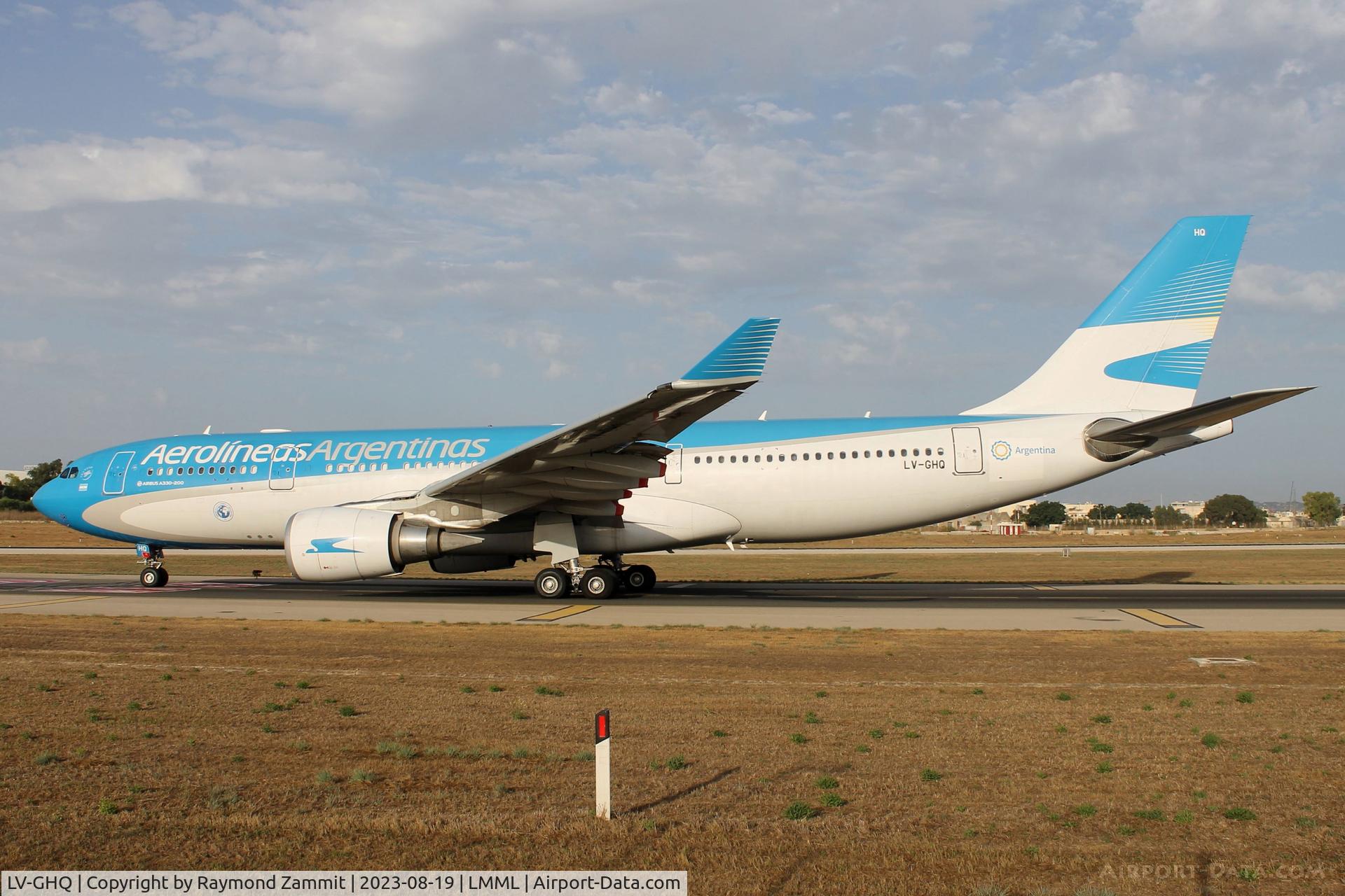 LV-GHQ, 2016 Airbus A330-202 C/N 1737, A330 LV-GHQ Aerolineas Argentinas