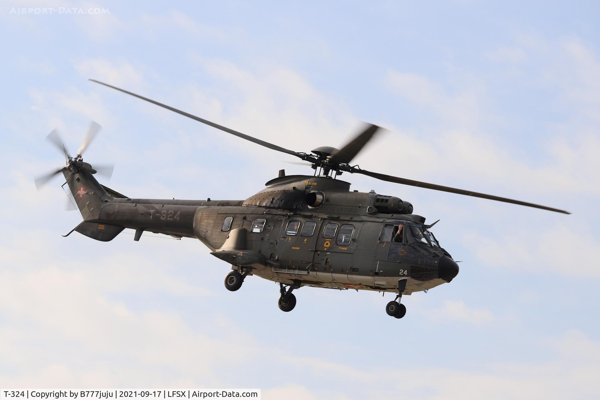 T-324, 1993 Aerospatiale AS-332M1 Super Puma C/N 2364, during Luxeuil Airshow 2021