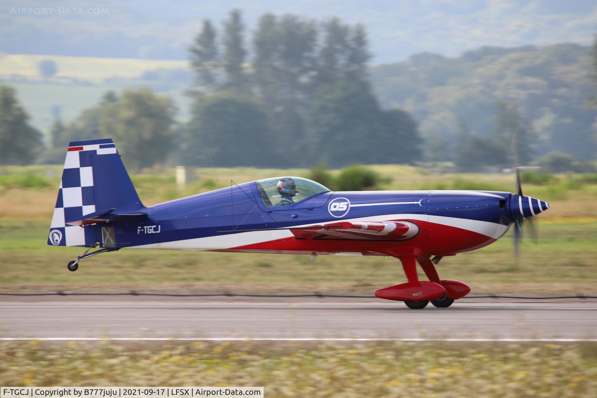 F-TGCJ, Extra EA-330SC C/N 05, during Luxeuil Airshow 2021