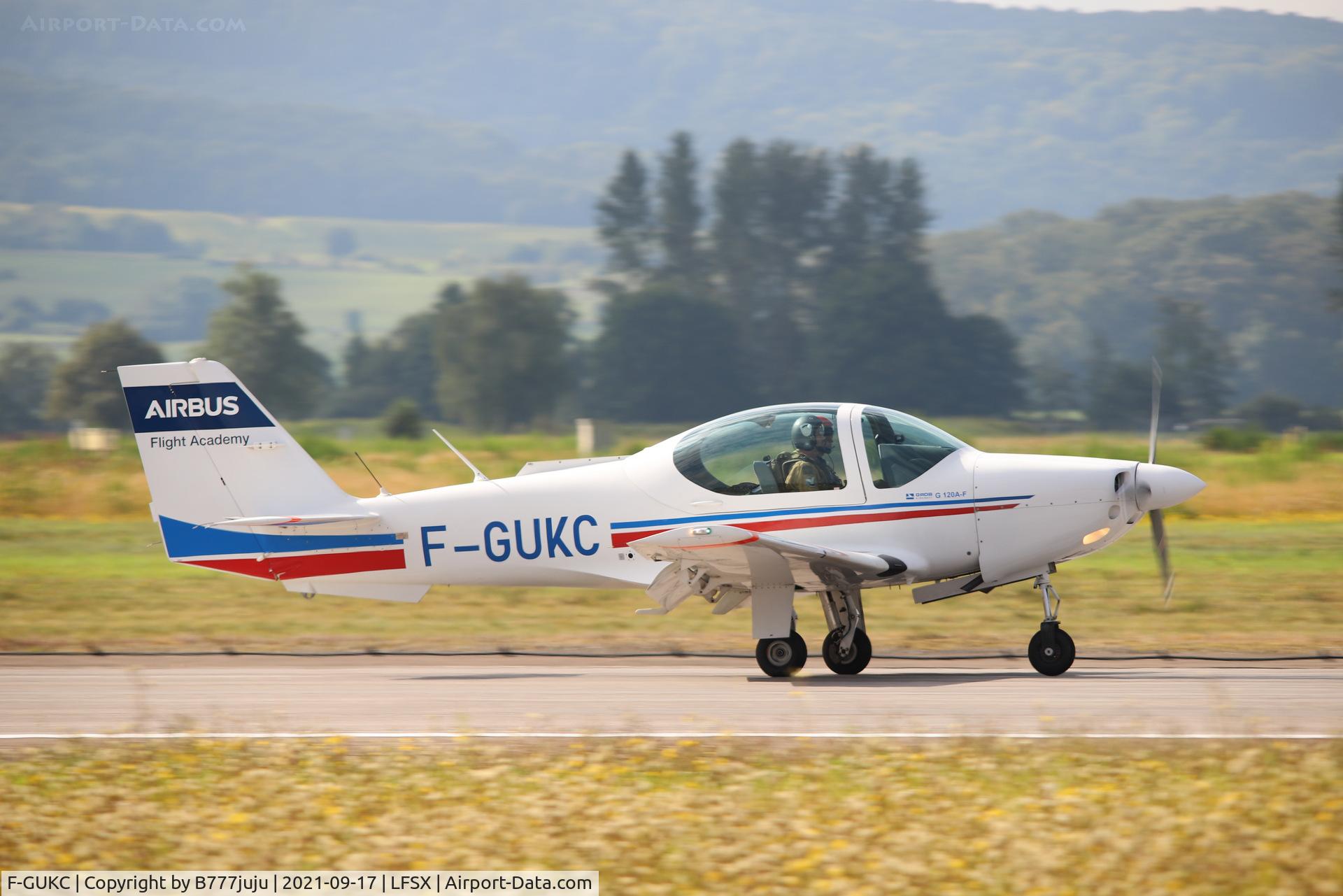F-GUKC, Grob G-120A-F C/N 85037, during Luxeuil Airshow 2021