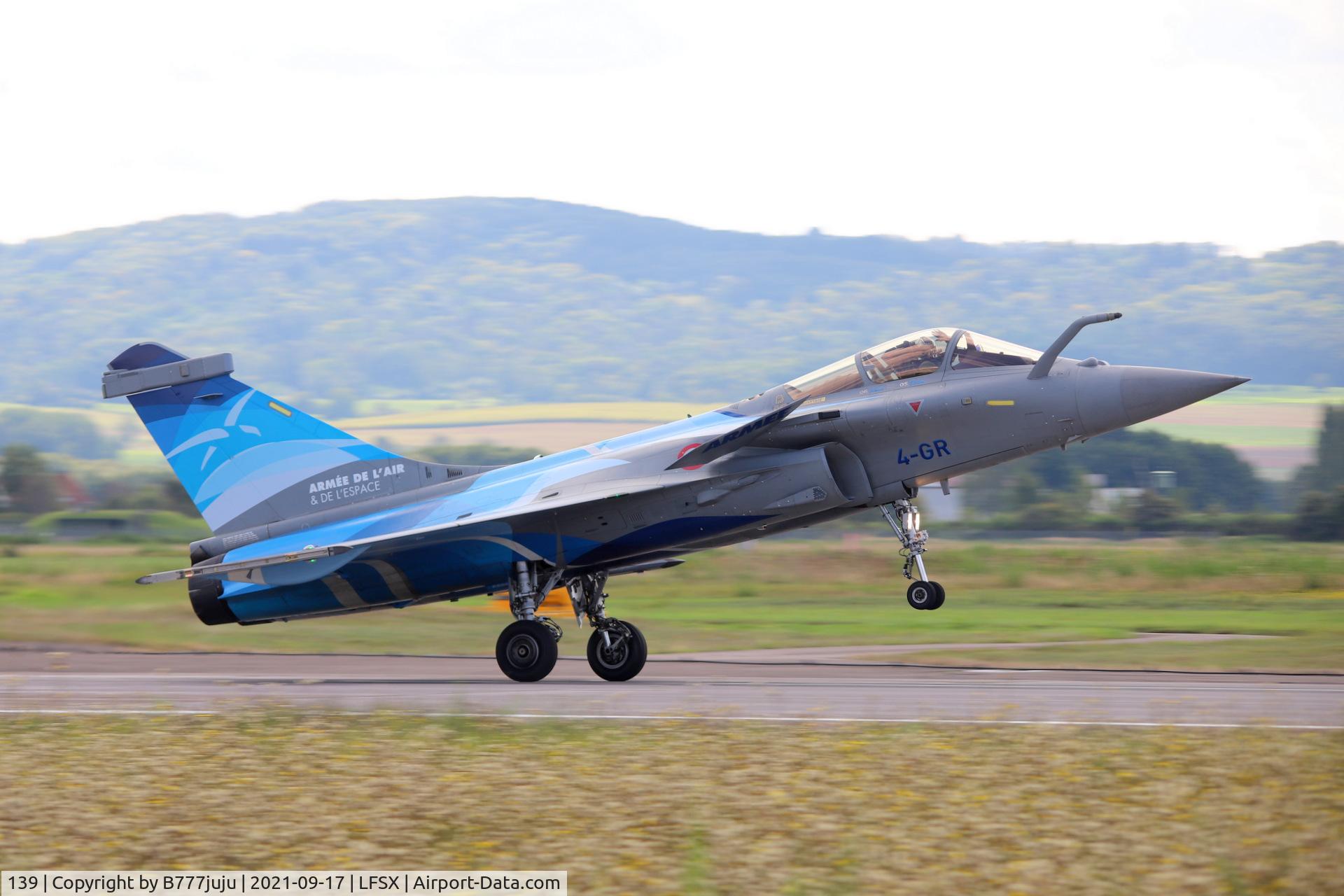 139, 2012 Dassault Rafale C C/N 139, during Luxeuil Air Show 2021