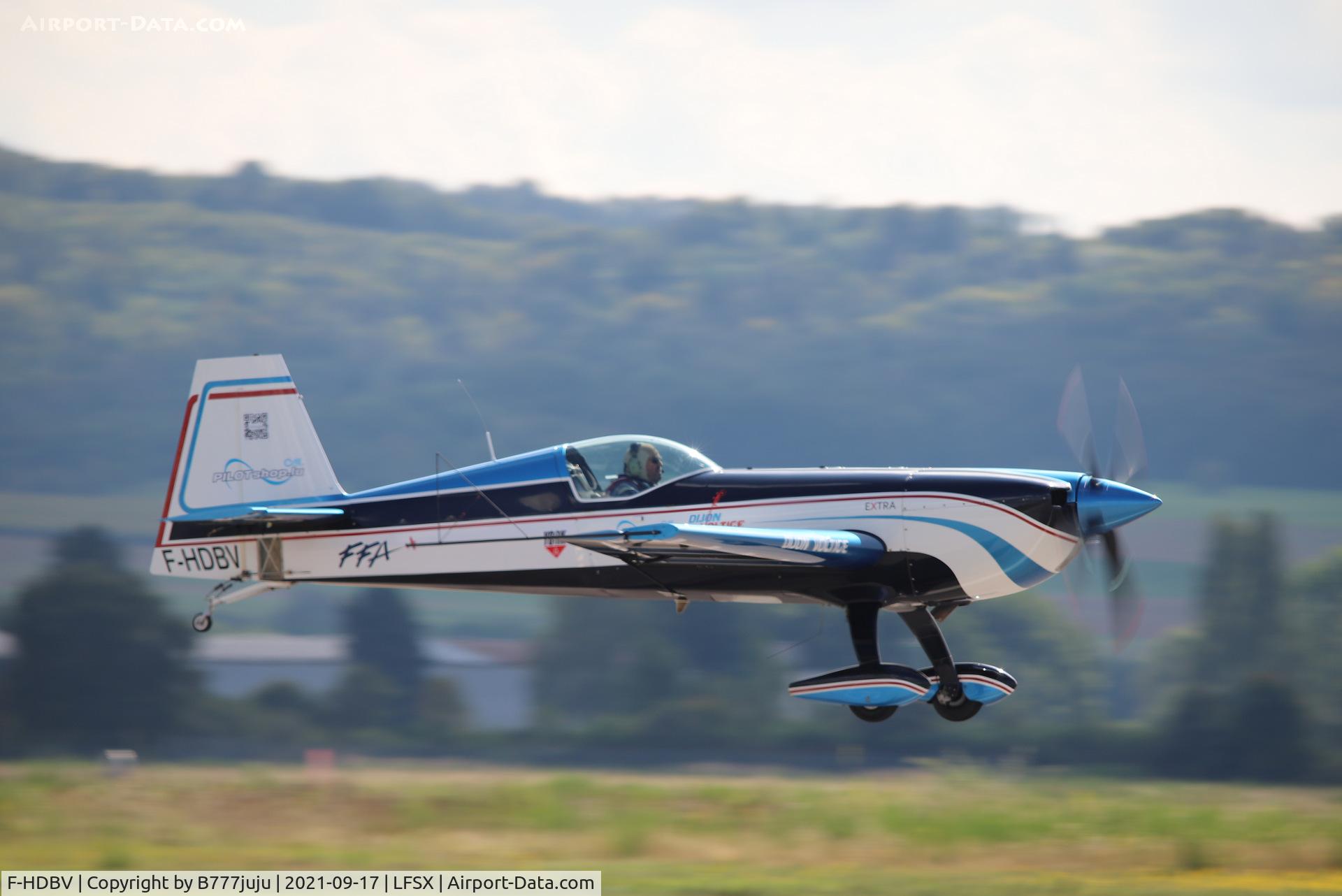 F-HDBV, Extra EA-330SC C/N SC048, during Luxeuil Air Show 2021