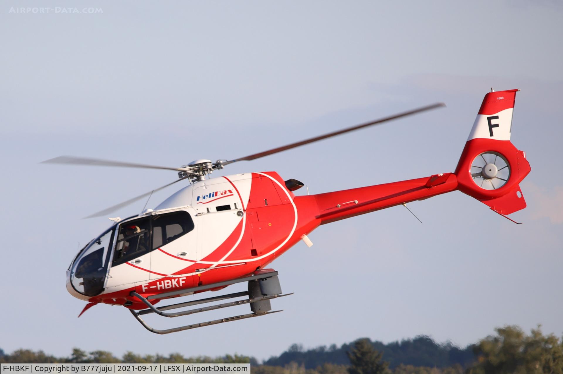 F-HBKF, 2009 Eurocopter EC-120B Colibri NHE C/N 1609, during Luxeuil Air Show 2021