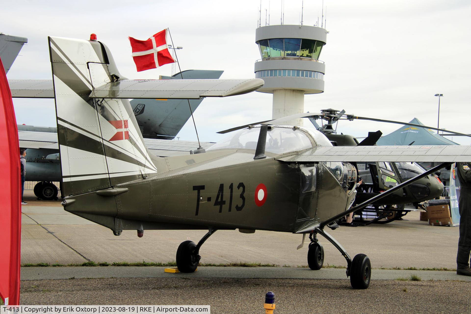 T-413, 1976 Saab T-17 Supporter C/N 15-213, T-413 at the Roskilde Airshow
