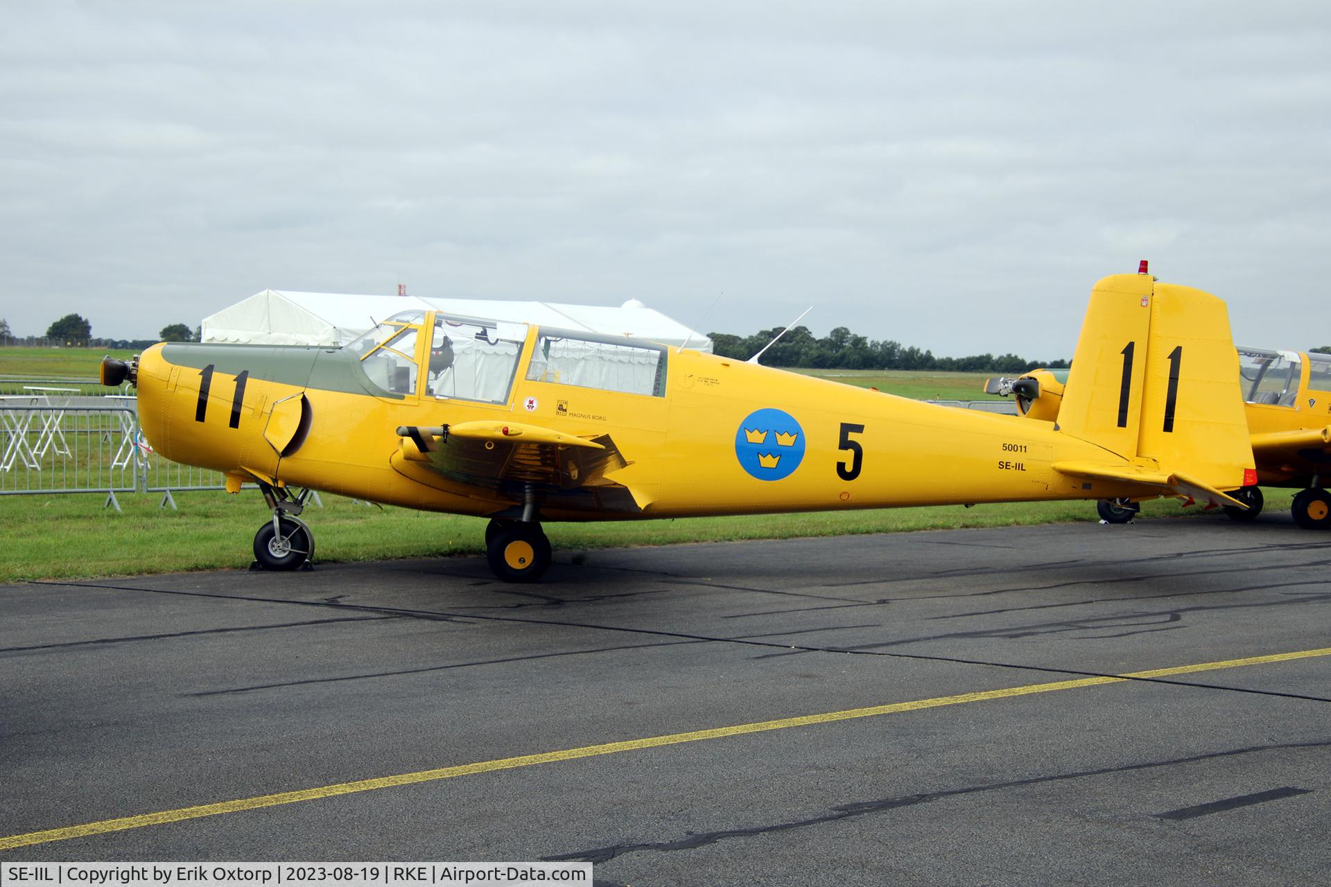 SE-IIL, 1952 Saab Sk.50B Safir (91B) C/N 91-211, SE-ILL at the Roskilde Airshow