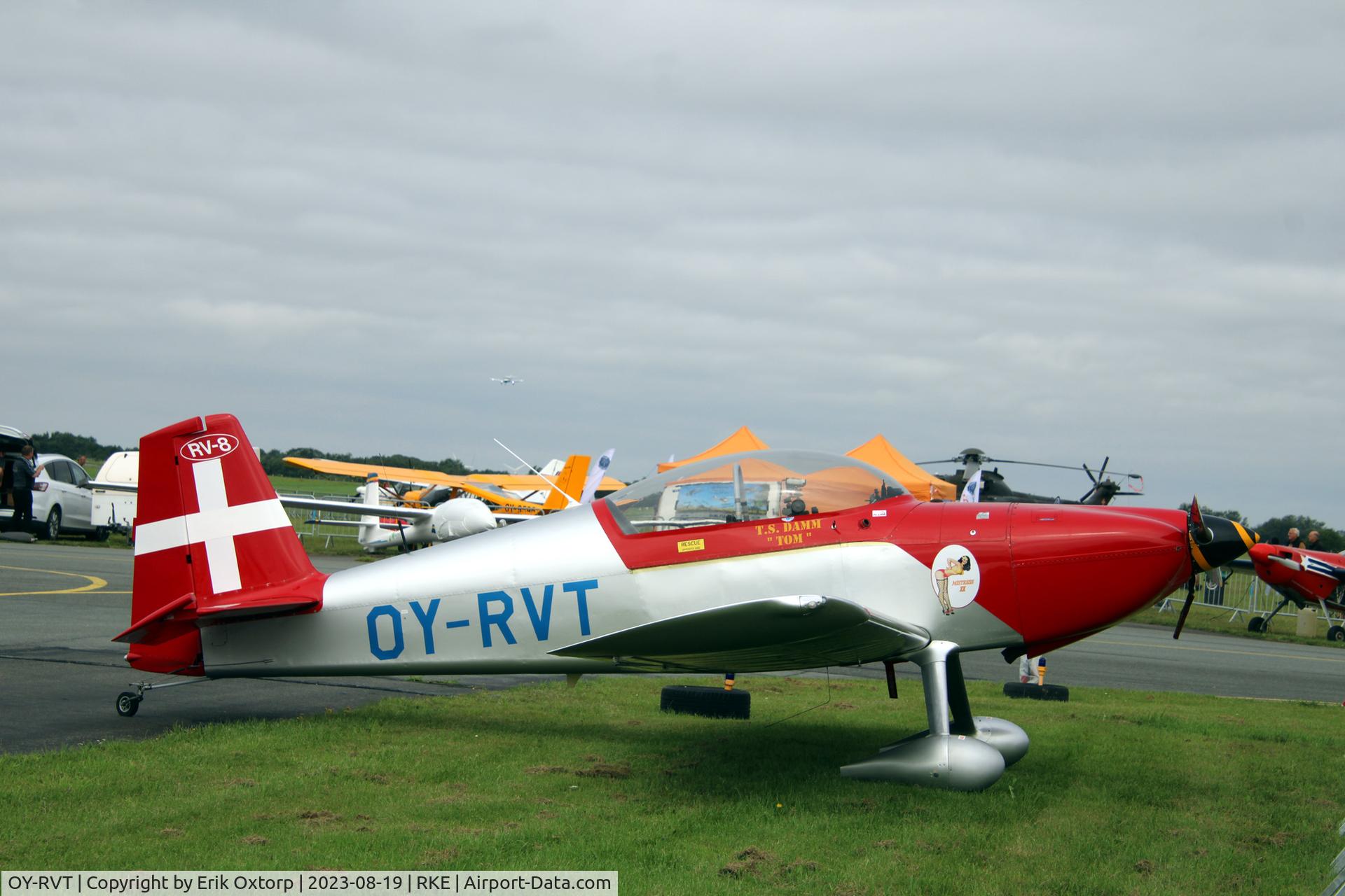 OY-RVT, 2015 Vans RV-8 C/N 0602-80128, OY-RVT at the Roskilde Airshow