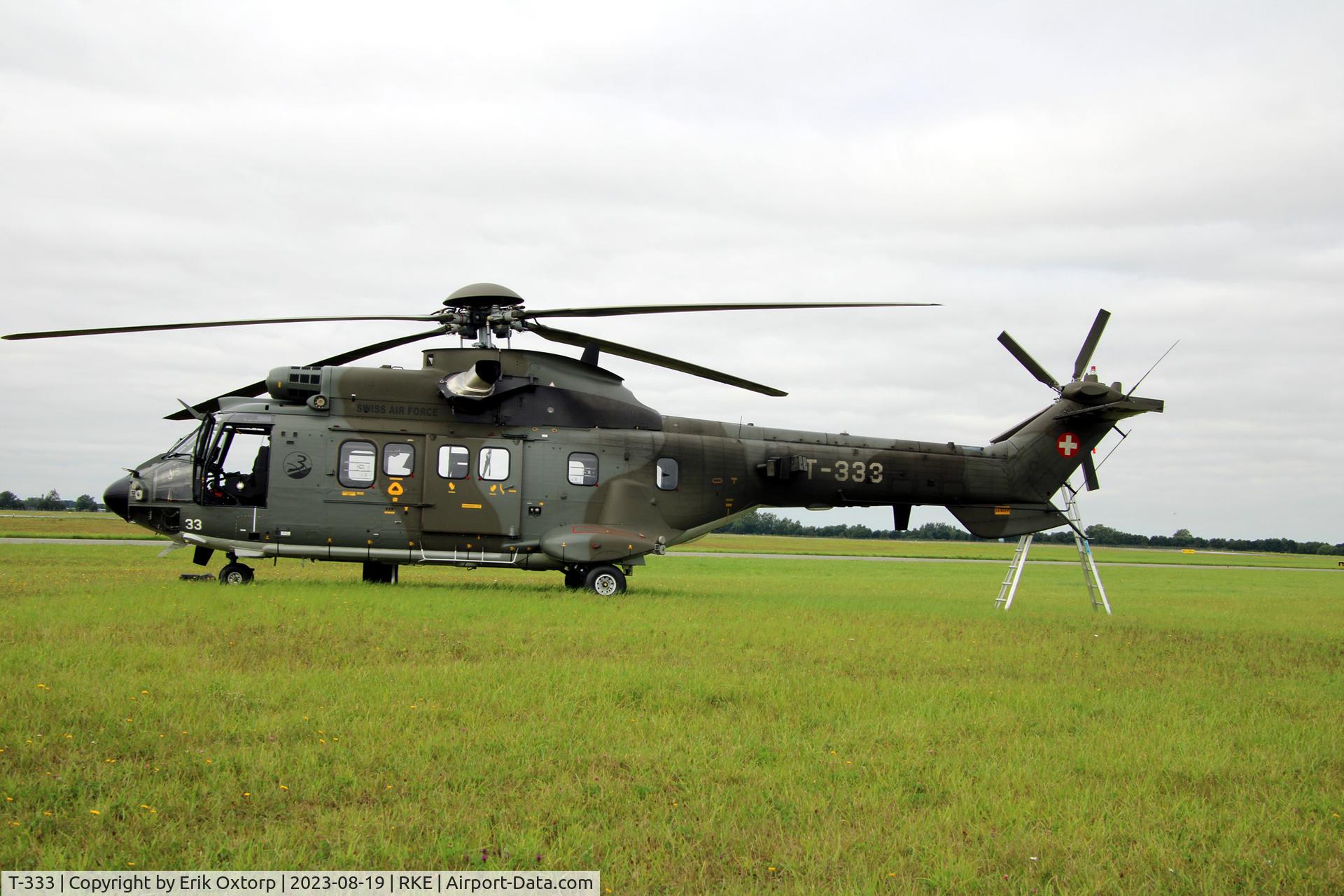 T-333, 2001 Eurocopter AS-532UL Cougar C/N 2521/MIS016, T-333 at the Roskilde Airshow