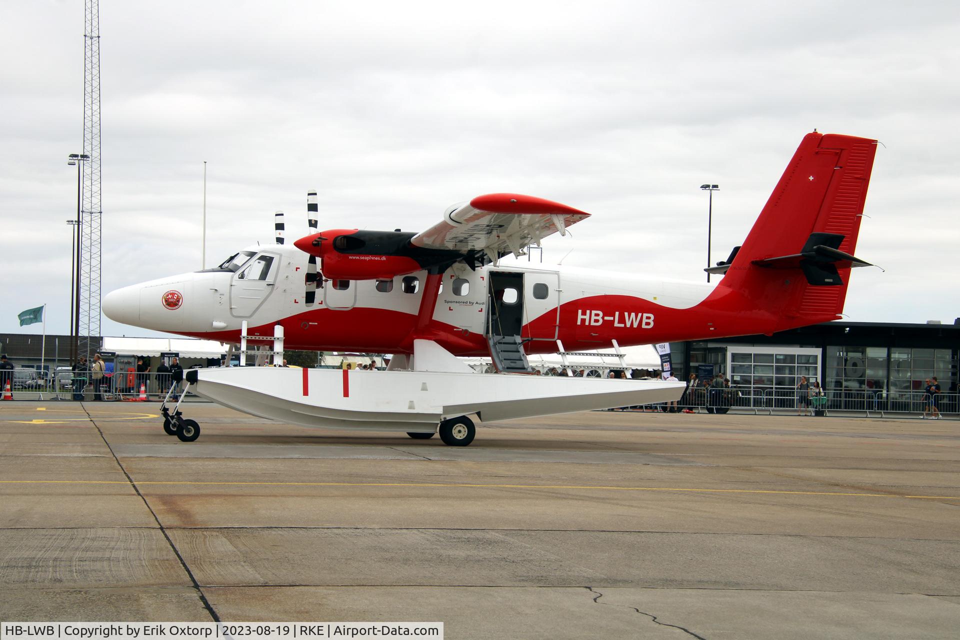 HB-LWB, 1978 De Havilland Canada DHC-6-300 C/N 565, HB-LWB at the Roskilde Airshow