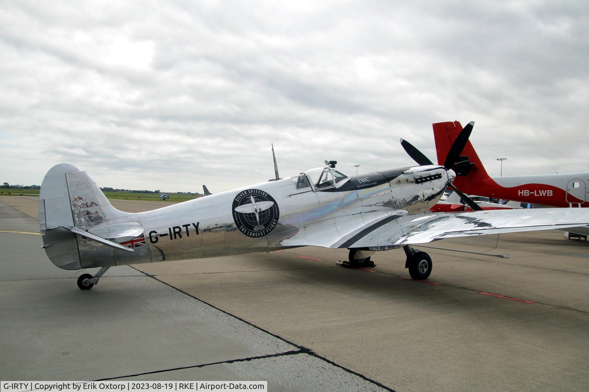 G-IRTY, 1943 Supermarine 361 Spitfire LF.IXc C/N CBAF.IX.970, G-IRTY t the Roskilde Airshow