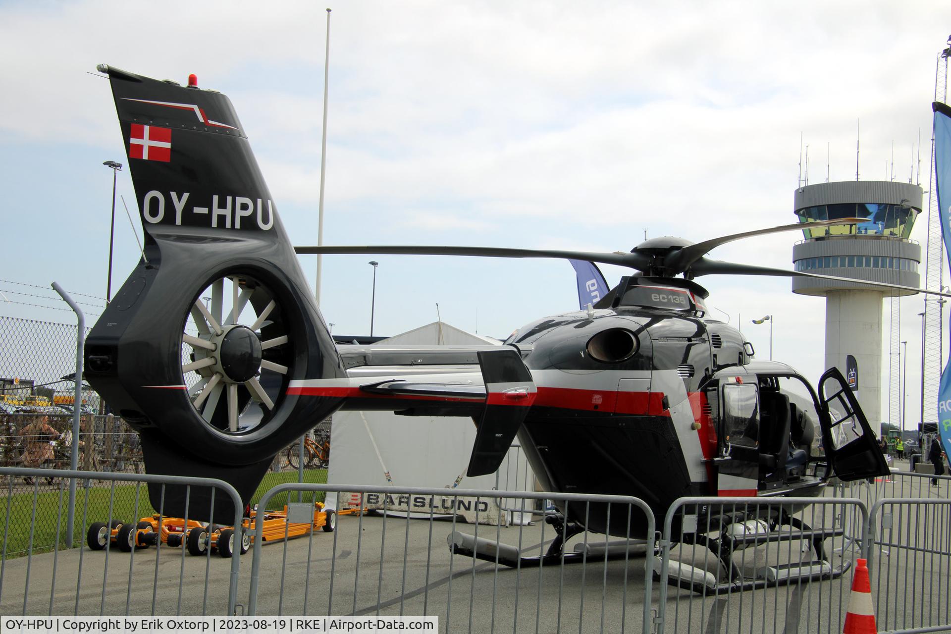 OY-HPU, 2003 Eurocopter EC-135T-2+ C/N 0274, OY-HPU at the Rosklde Airshow