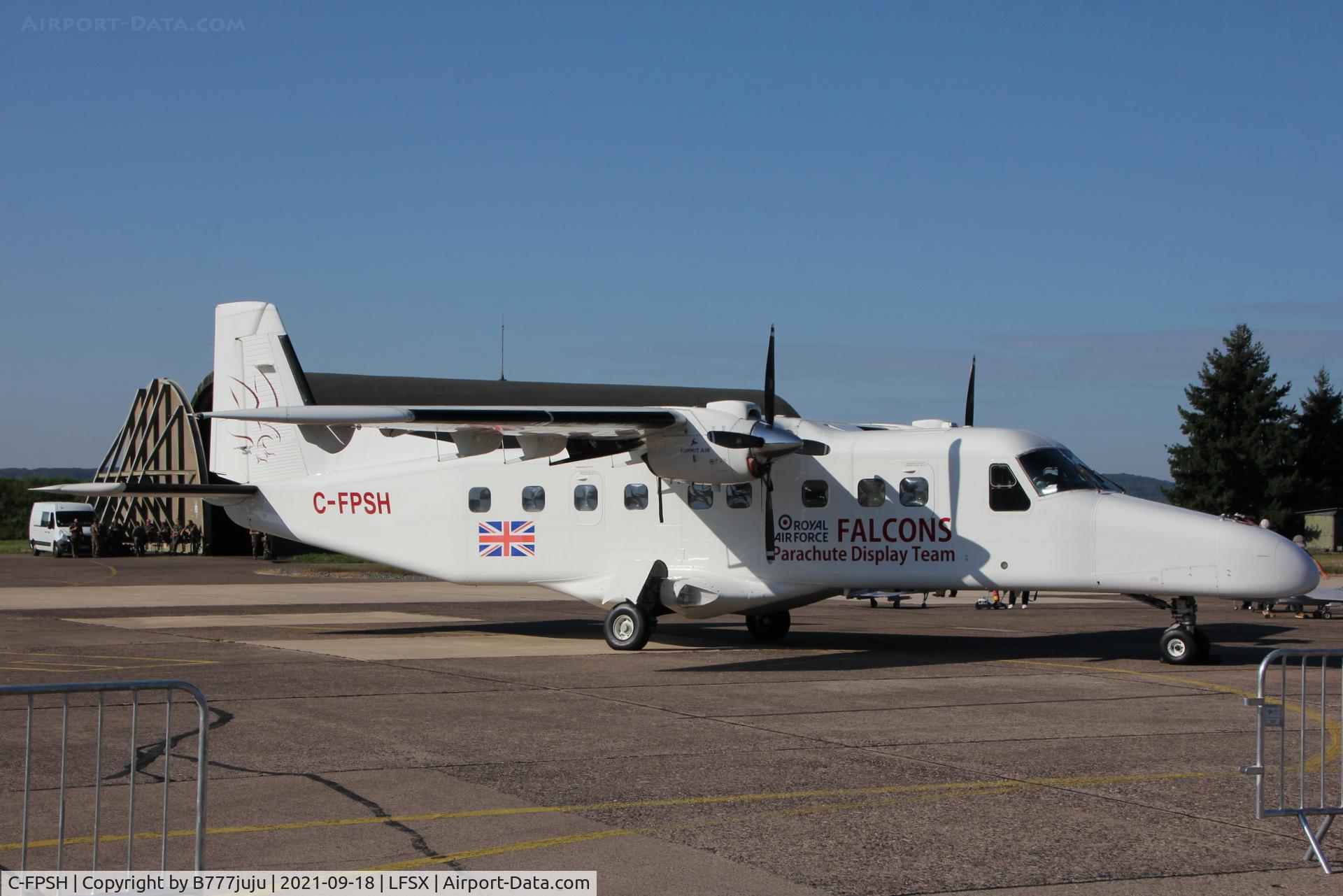 C-FPSH, 1986 Dornier 228-202 C/N 8071, during Luxeuil Air Show 2021