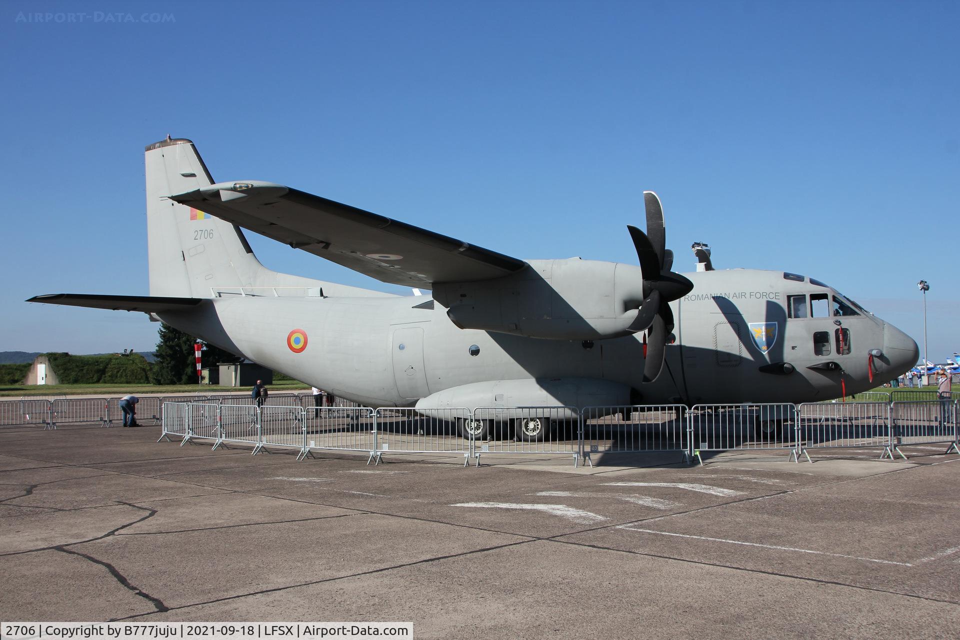 2706, 2008 Alenia C-27J Spartan C/N 4153, during Luxeuil Air Show 2021