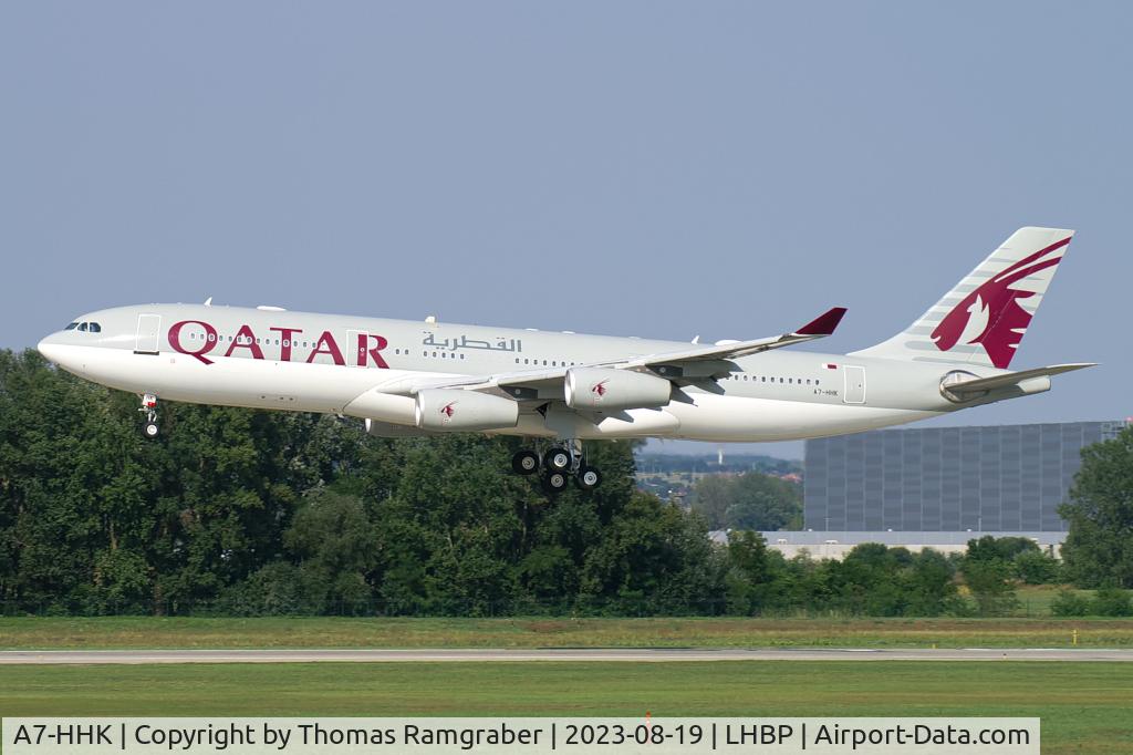 A7-HHK, 1993 Airbus A340-211 C/N 026, Qatar - Amiri Flight Airbus A340-200