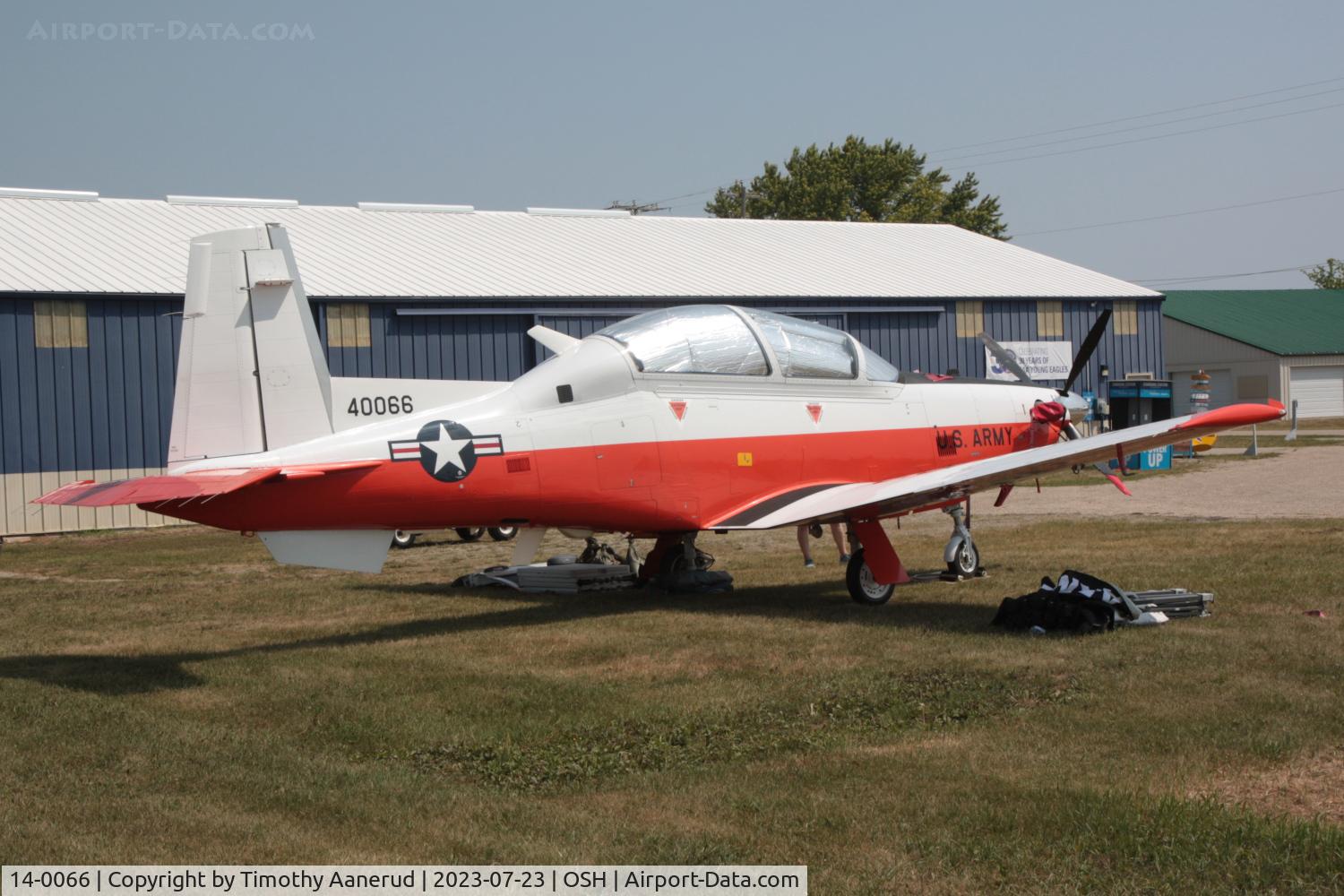 14-0066, Raytheon T-6C Texan II C/N PM-66, Raytheon T-6C II, c/n: 14-0066, AirVenture 2023, AirVenture 2023