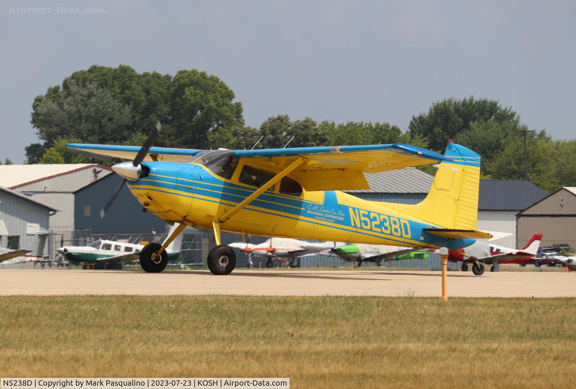 N5238D, 1957 Cessna 180A C/N 50136, Cessna 180A
