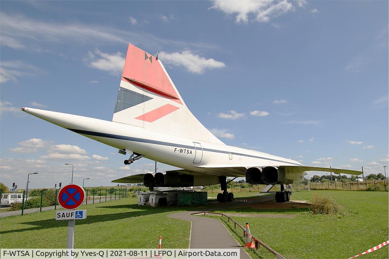 F-WTSA, 1973 Aerospatiale-BAC Concorde 101 C/N 02, Aerospatiale-BAC Concorde 102, Delta Athis Museum, Paray near Paris-Orly Airport.