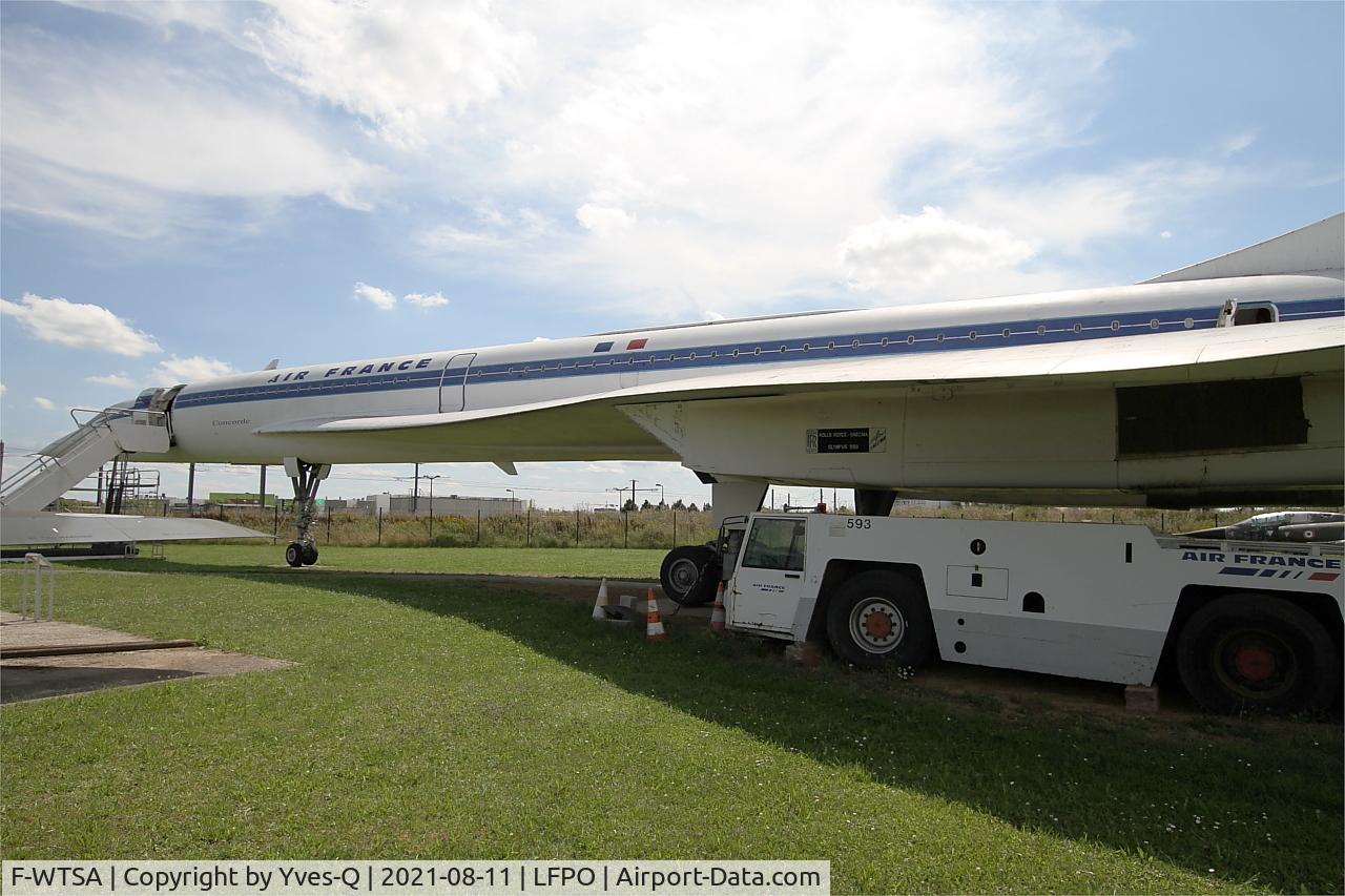 F-WTSA, 1973 Aerospatiale-BAC Concorde 101 C/N 02, Aerospatiale-BAC Concorde 102, Delta Athis Museum, Paray near Paris-Orly Airport.