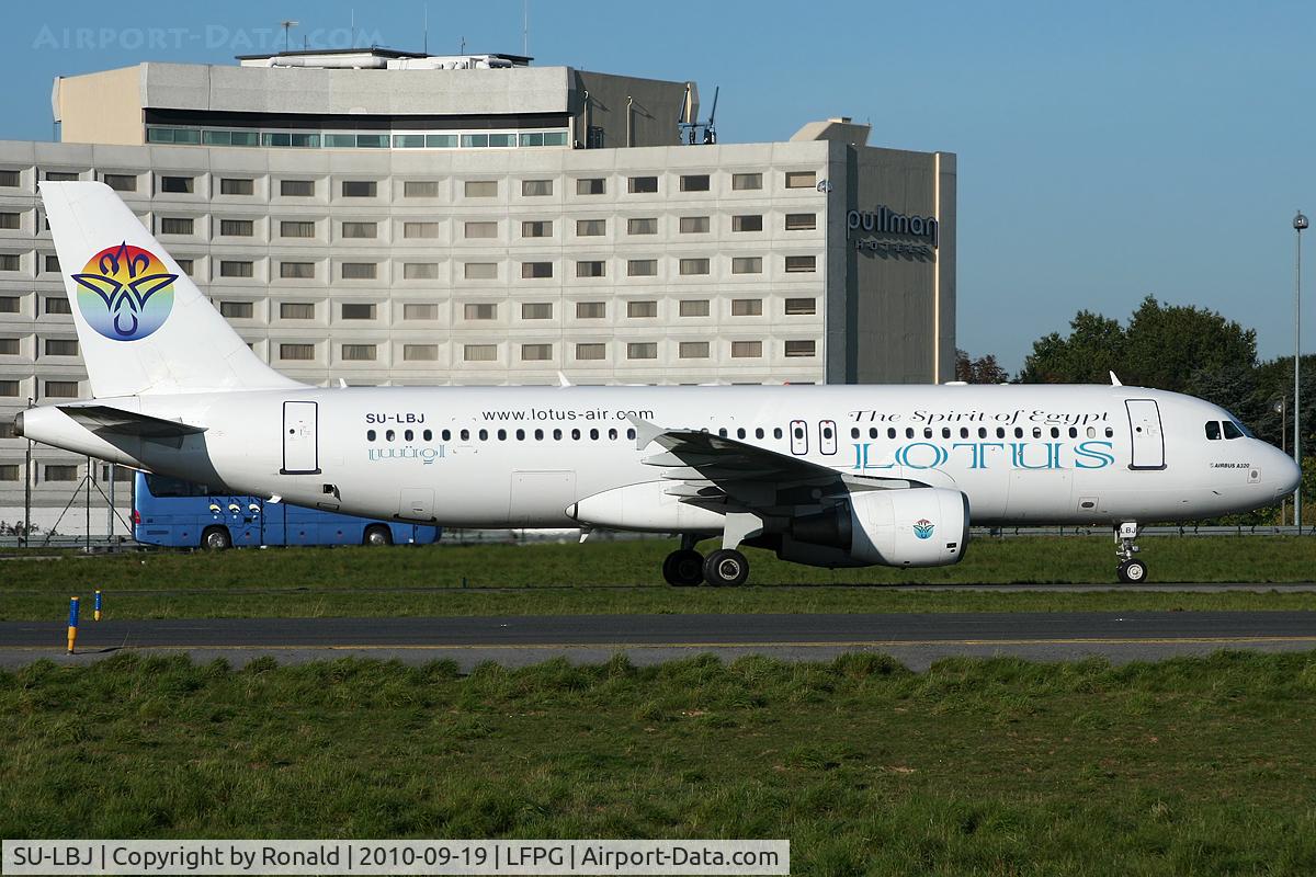 SU-LBJ, 1999 Airbus A320-214 C/N 1054, at cdg
