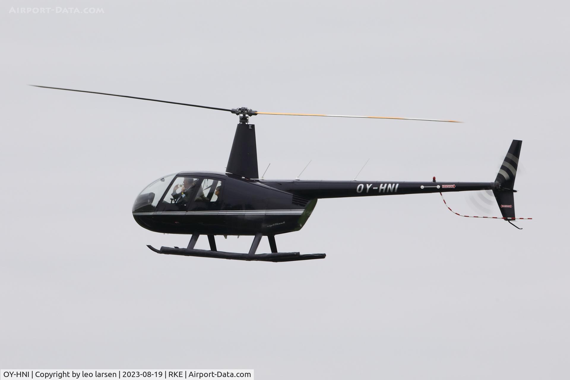 OY-HNI, 2007 Robinson R44 Raven II C/N 11782, Roskilde Air Show 19.8.2023