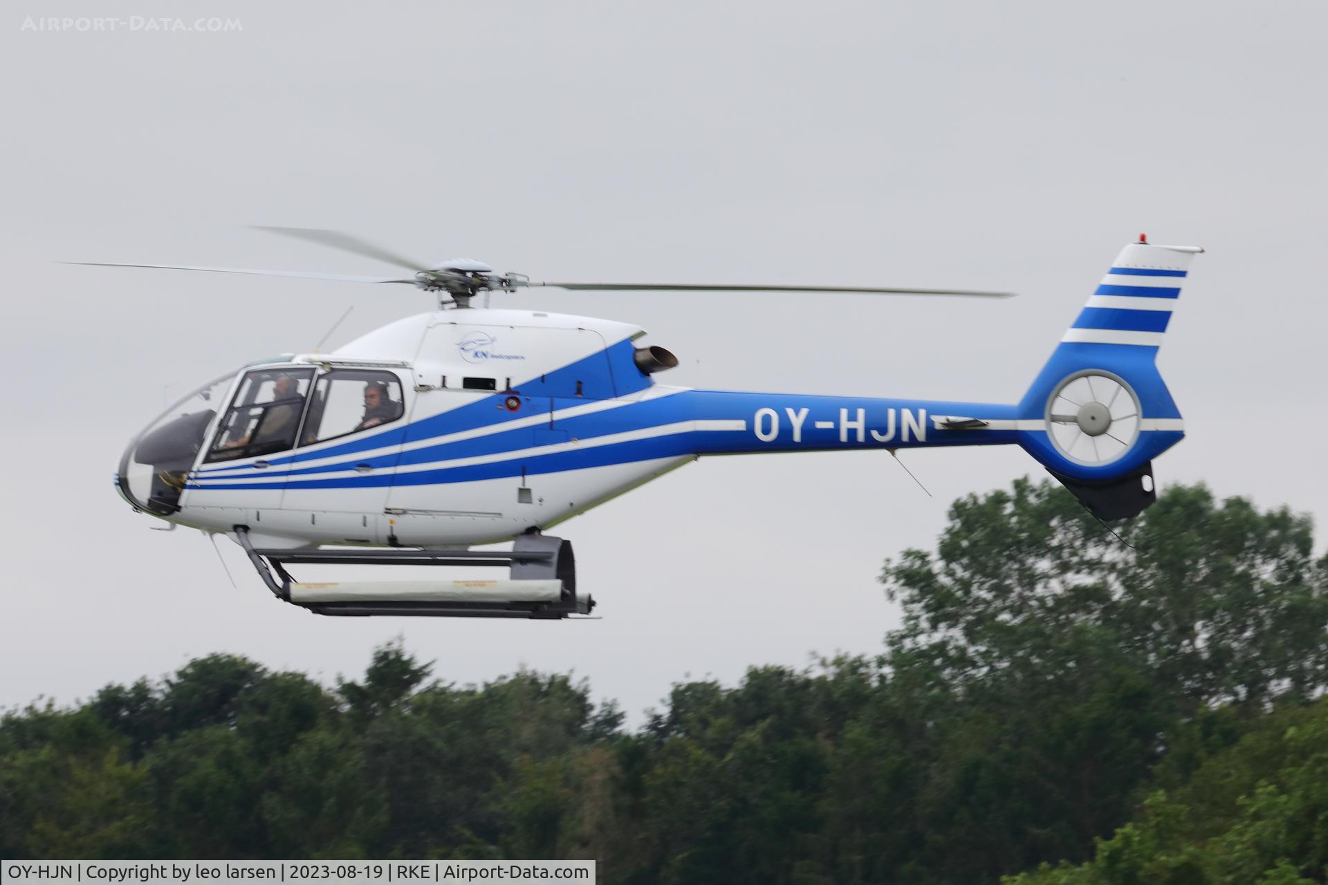 OY-HJN, 2000 Eurocopter EC-120B Colibri C/N 1072, Roskilde Air Show 19.8.2023