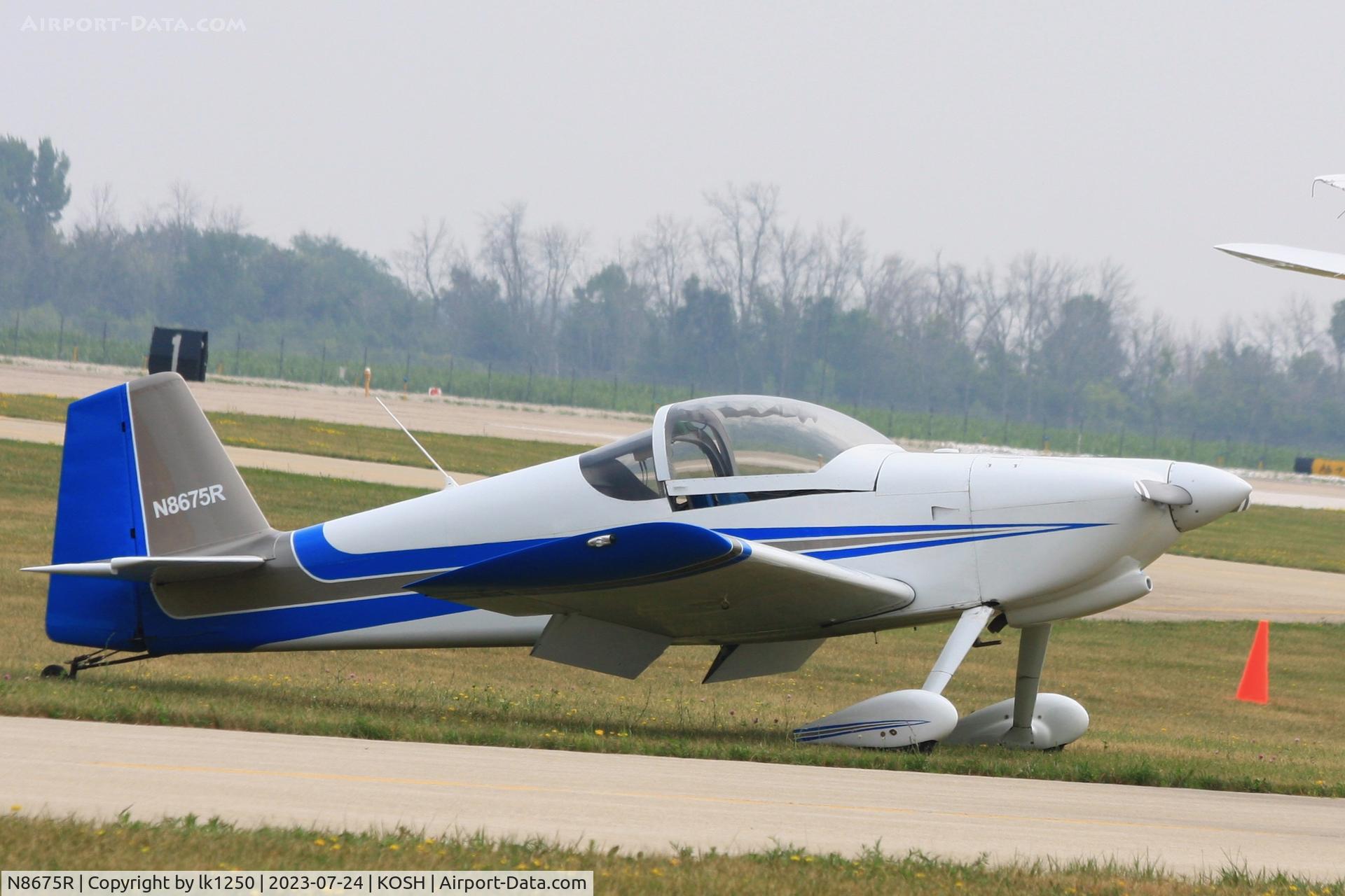 N8675R, 1999 Vans RV-6 C/N 21554, This Van's RV-6 was present in the July 24 Airshow at EAA AirVenture 2023