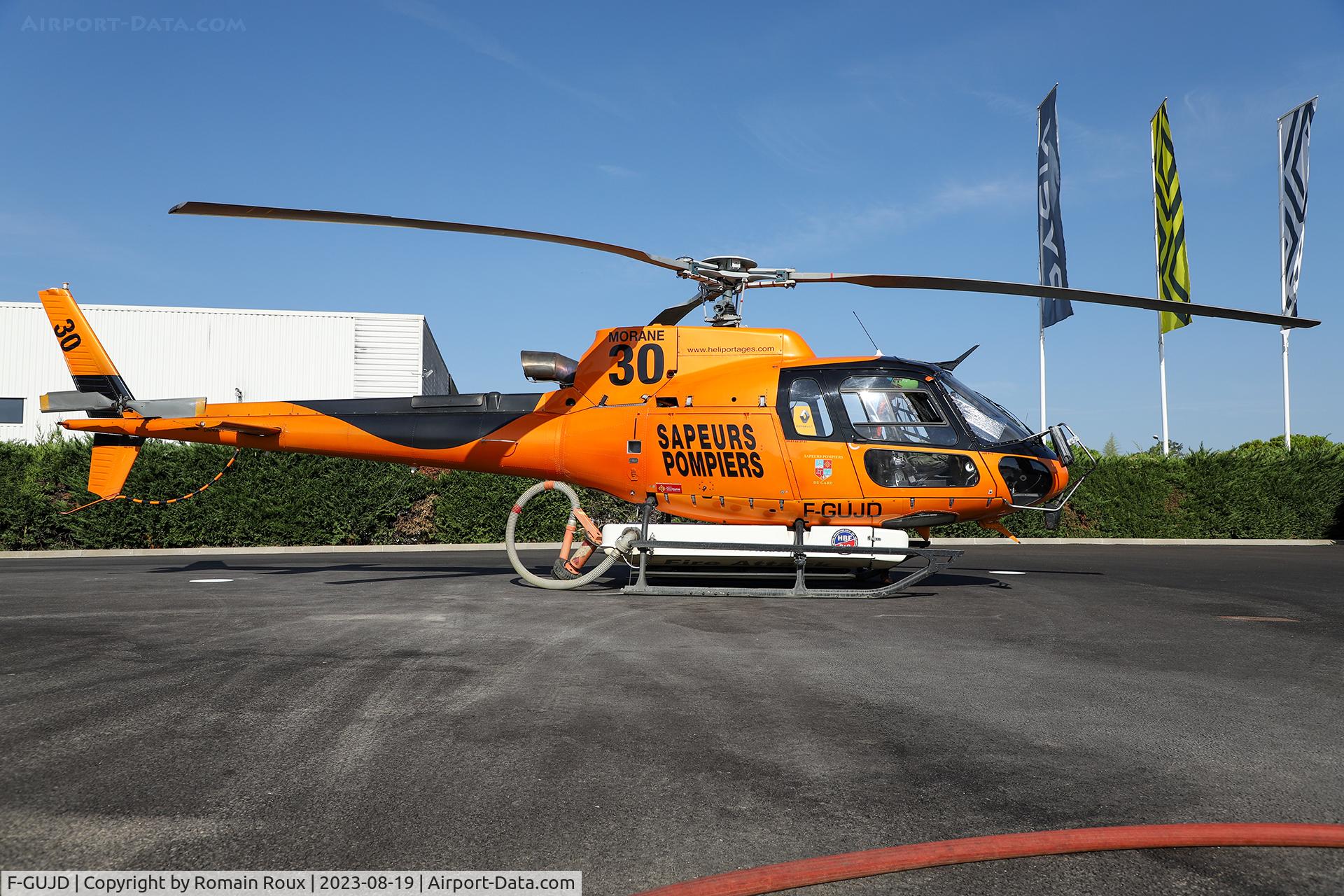 F-GUJD, 2008 Eurocopter AS-350-B3 Ecureuil C/N 4569, MORANE 30
Centre de Secours de Saint-Géies-de-Malgoirès (30)