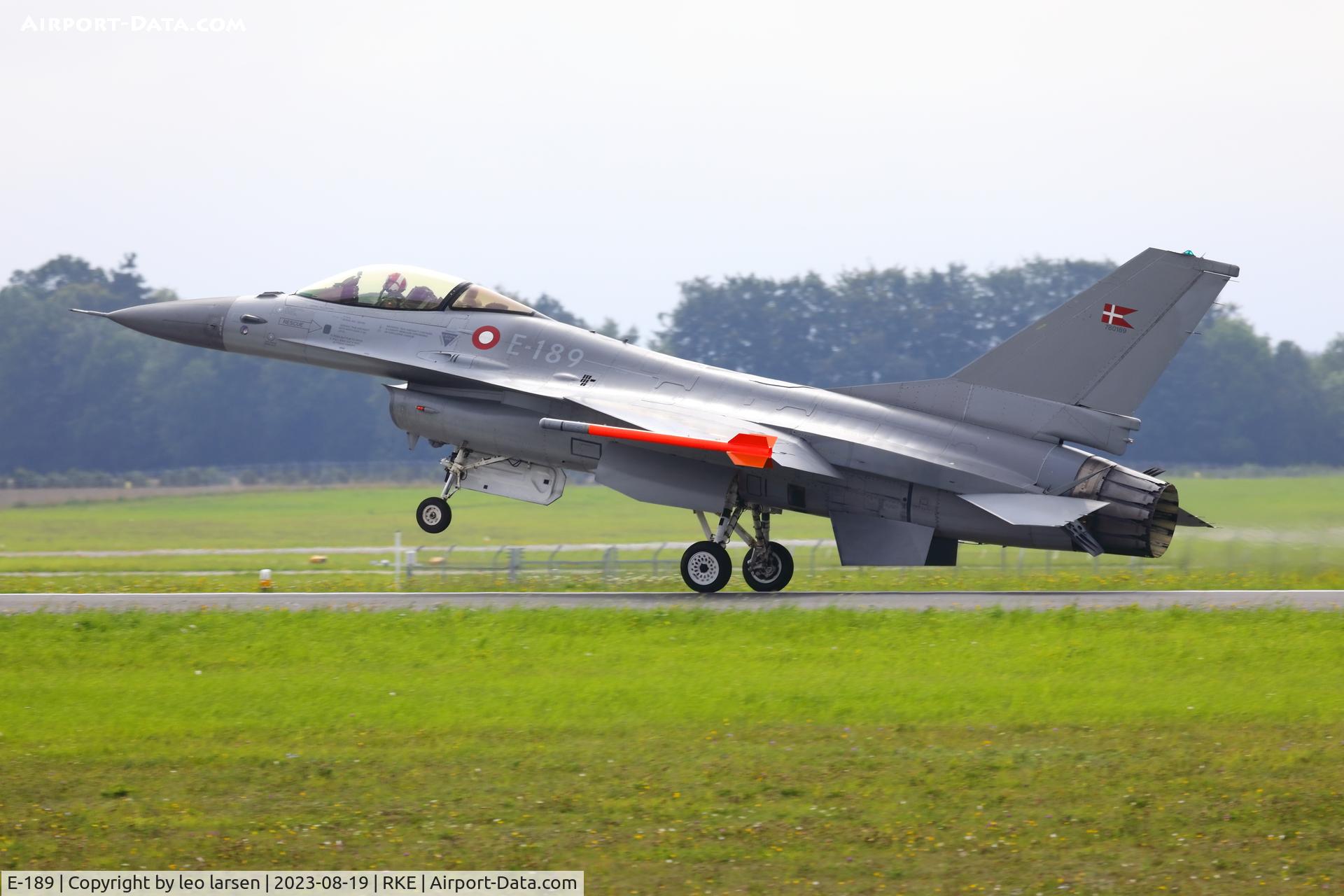 E-189, SABCA F-16AM Fighting Falcon C/N 6F-16, Roskilde Air Show 19.8.2023