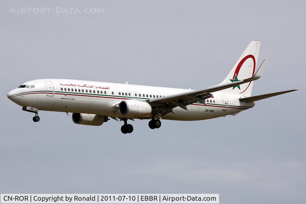 CN-ROR, 2008 Boeing 737-8B6 C/N 33067, at bru