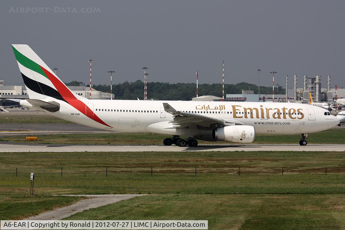 A6-EAR, 2003 Airbus A330-243 C/N 536, at mxp