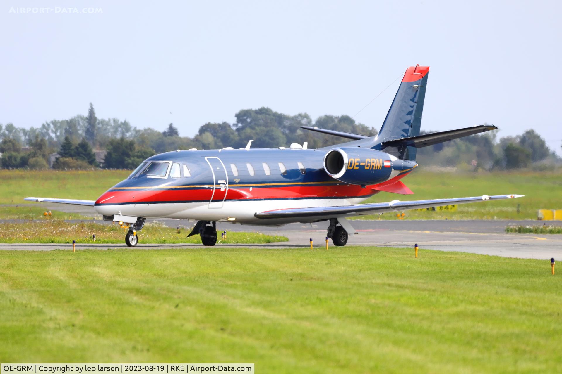 OE-GRM, 2012 Cessna 560XLS+ C/N 560-6126, Roskilde 19.8.2023