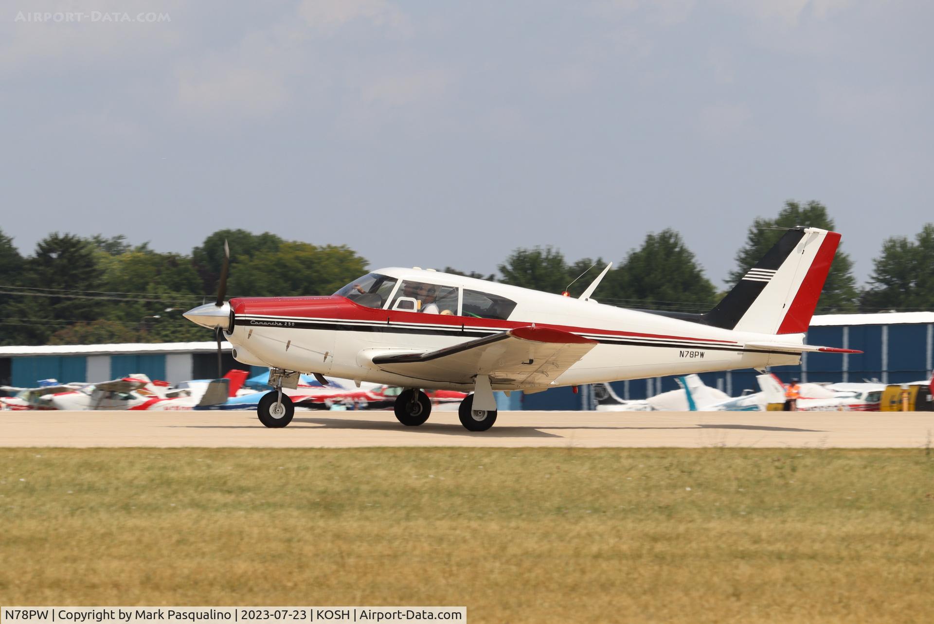 N78PW, 1963 Piper PA-24-250 Comanche C/N 24-3434, Piper PA-24-250