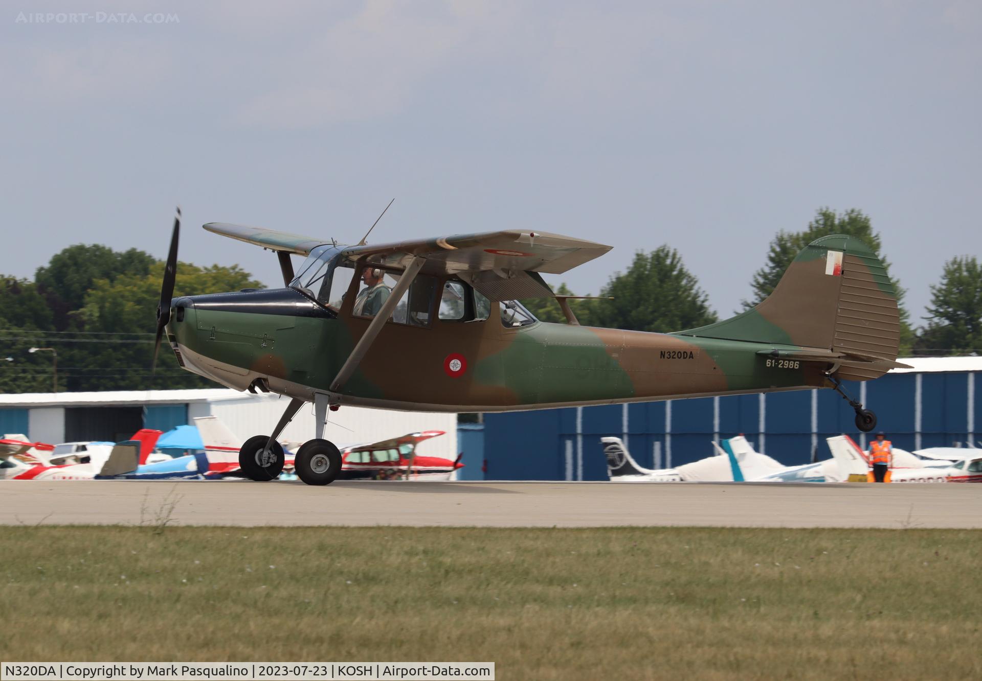 N320DA, 1961 Cessna L-19E Bird Dog C/N 61-2986 (305M-0032), Cessna L-19E