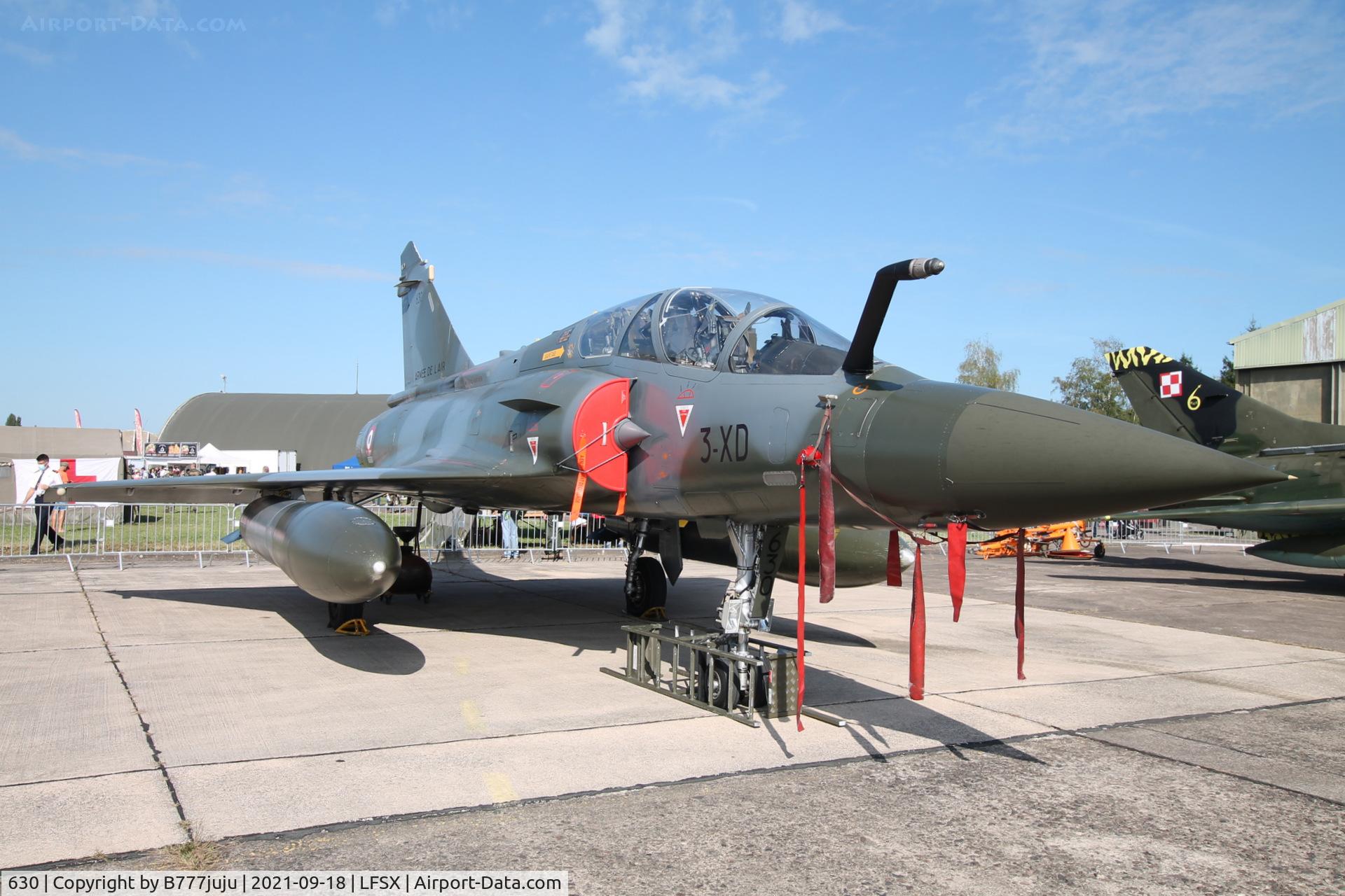 630, Dassault Mirage 2000D C/N 432, during Luxeuil Air Show 2021