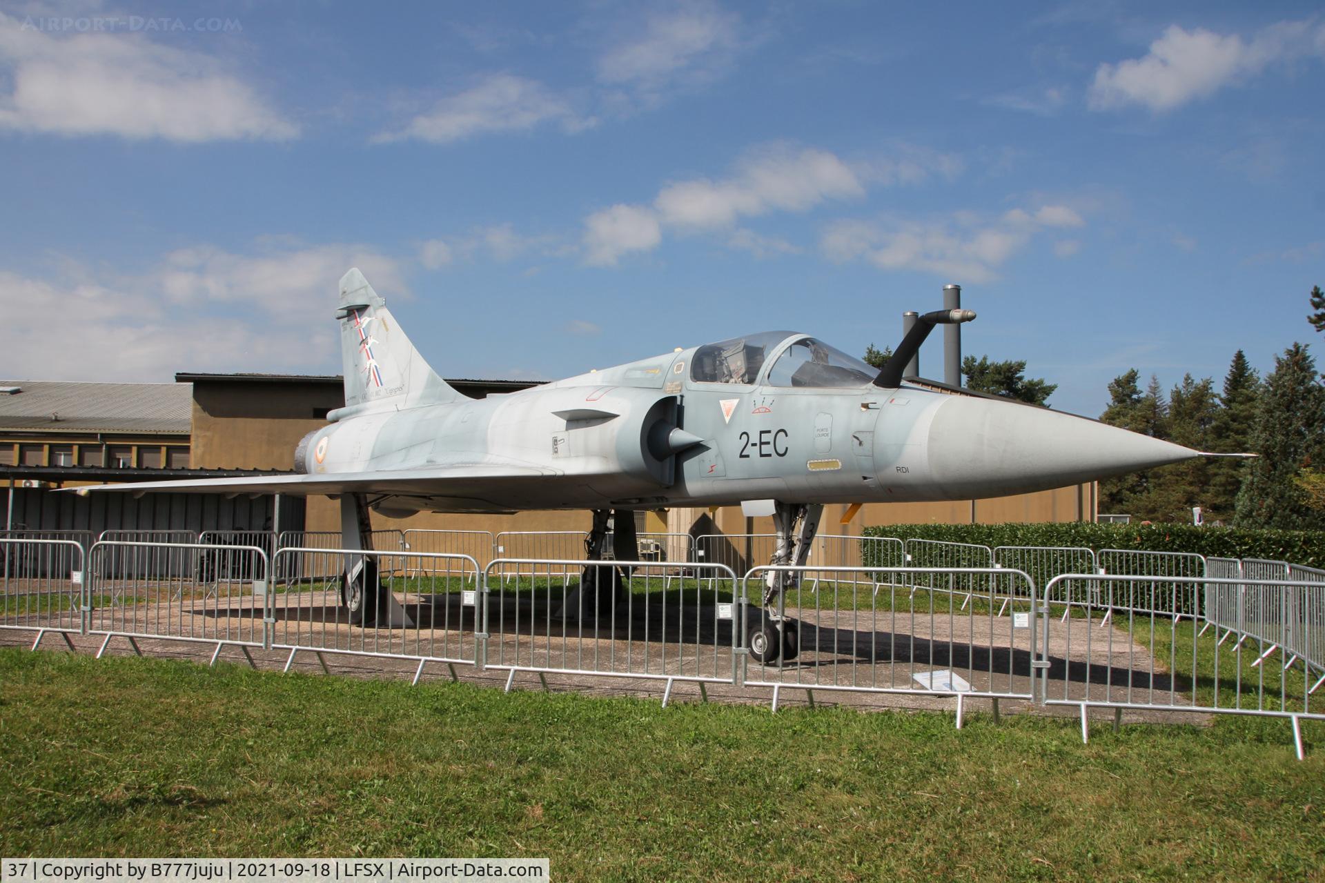37, Dassault Mirage 2000C C/N 37, during Luxeuil Air Show 2021