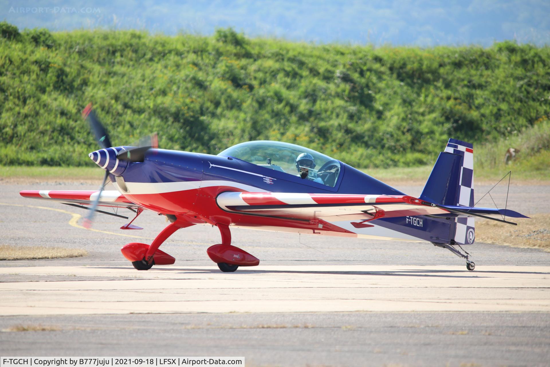 F-TGCH, Extra EA-330LC C/N 03, during Luxeuil Air Show 2021