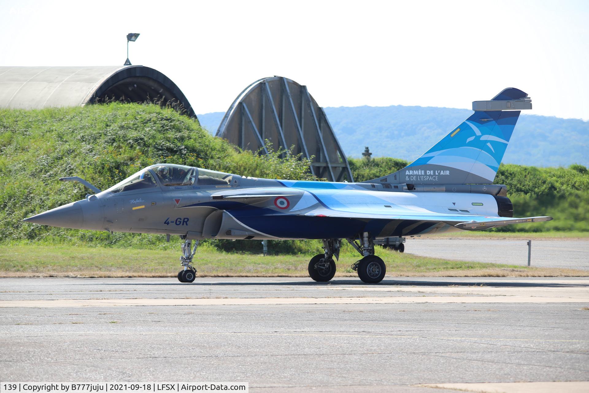 139, 2012 Dassault Rafale C C/N 139, during Luxeuil Air Show 2021