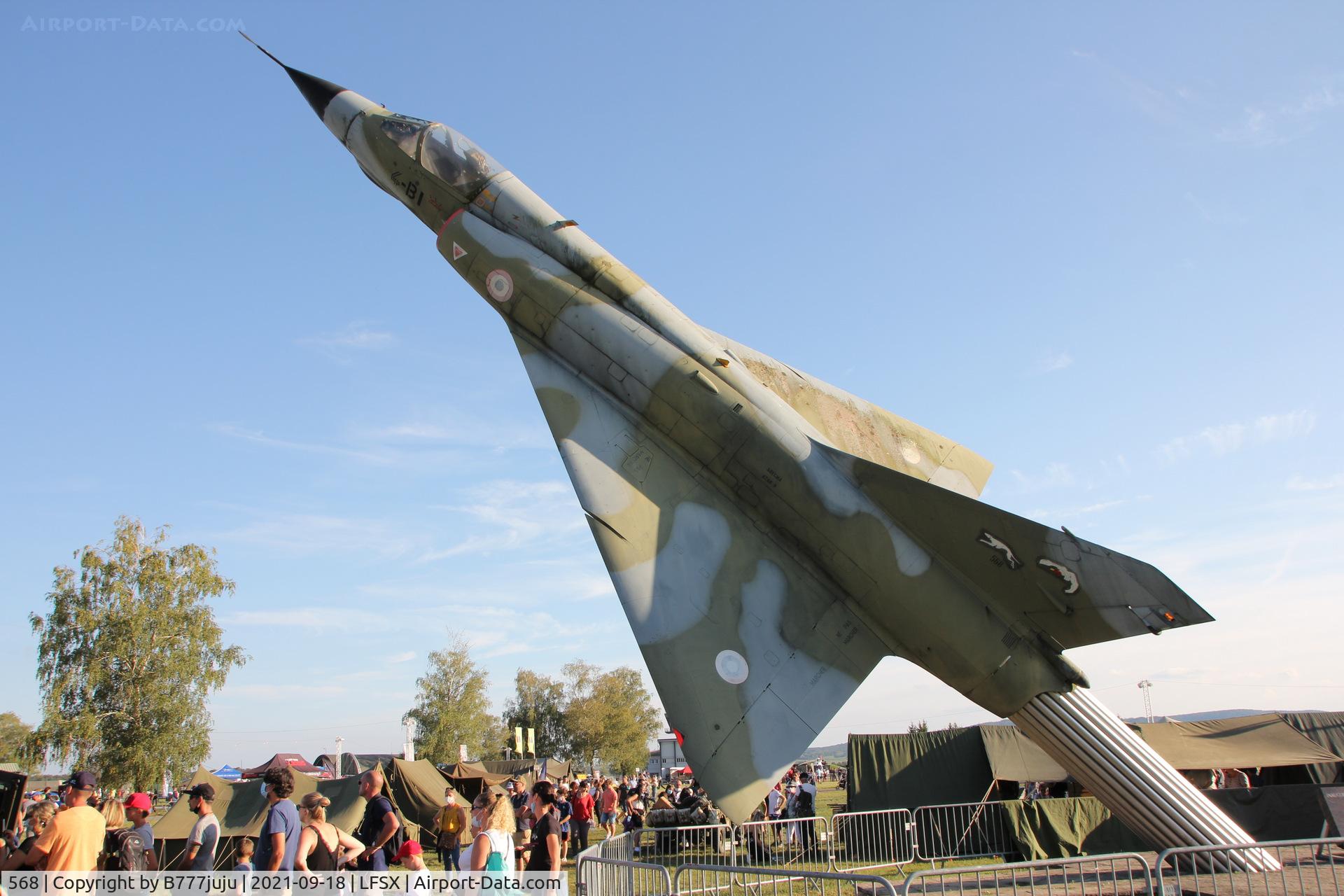 568, Dassault Mirage IIIE C/N 568, during Luxeuil Air Show 2021