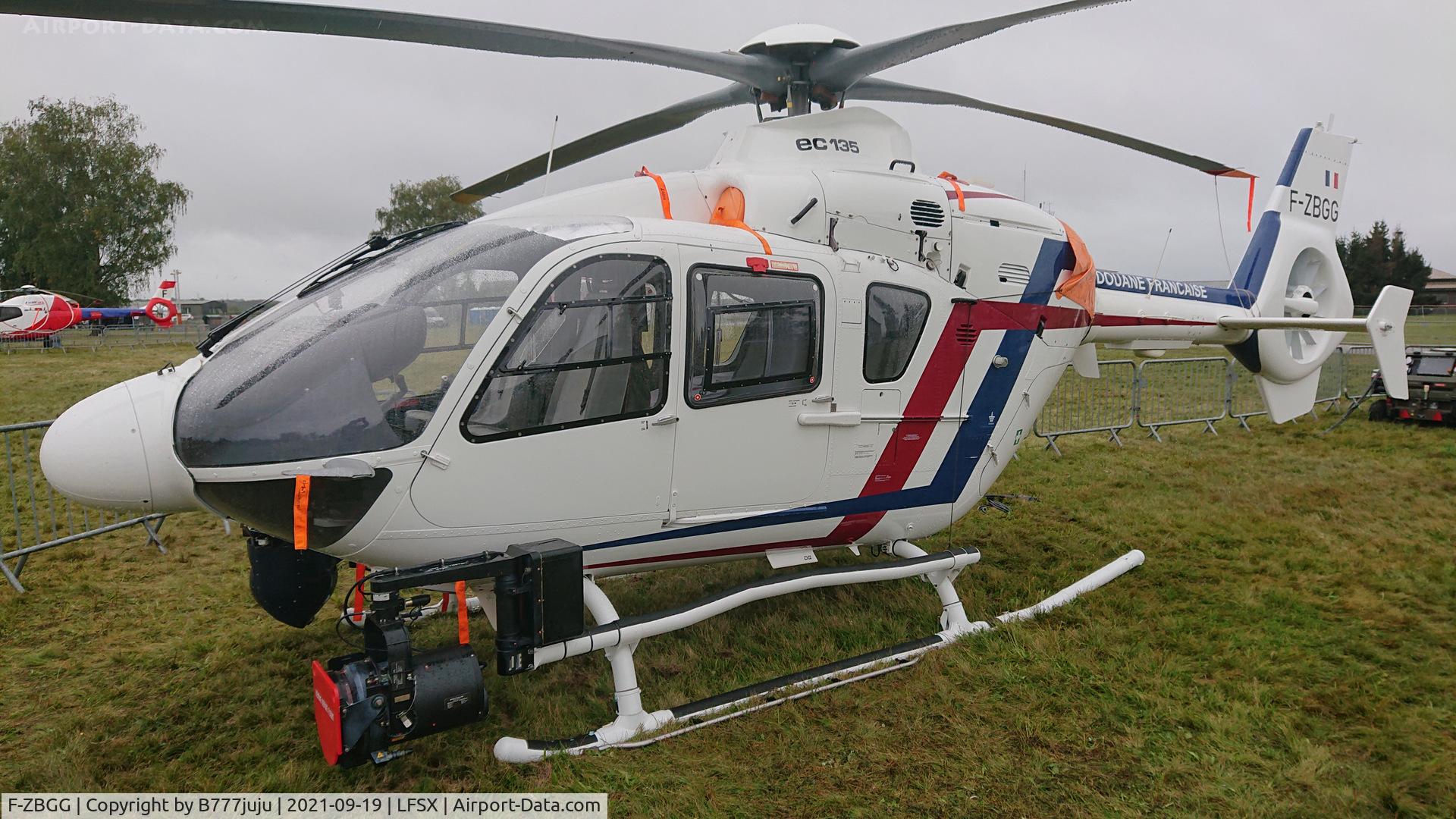 F-ZBGG, 2007 Eurocopter EC-135T-2+ C/N 0510, during Luxeuil Air Show 2021
